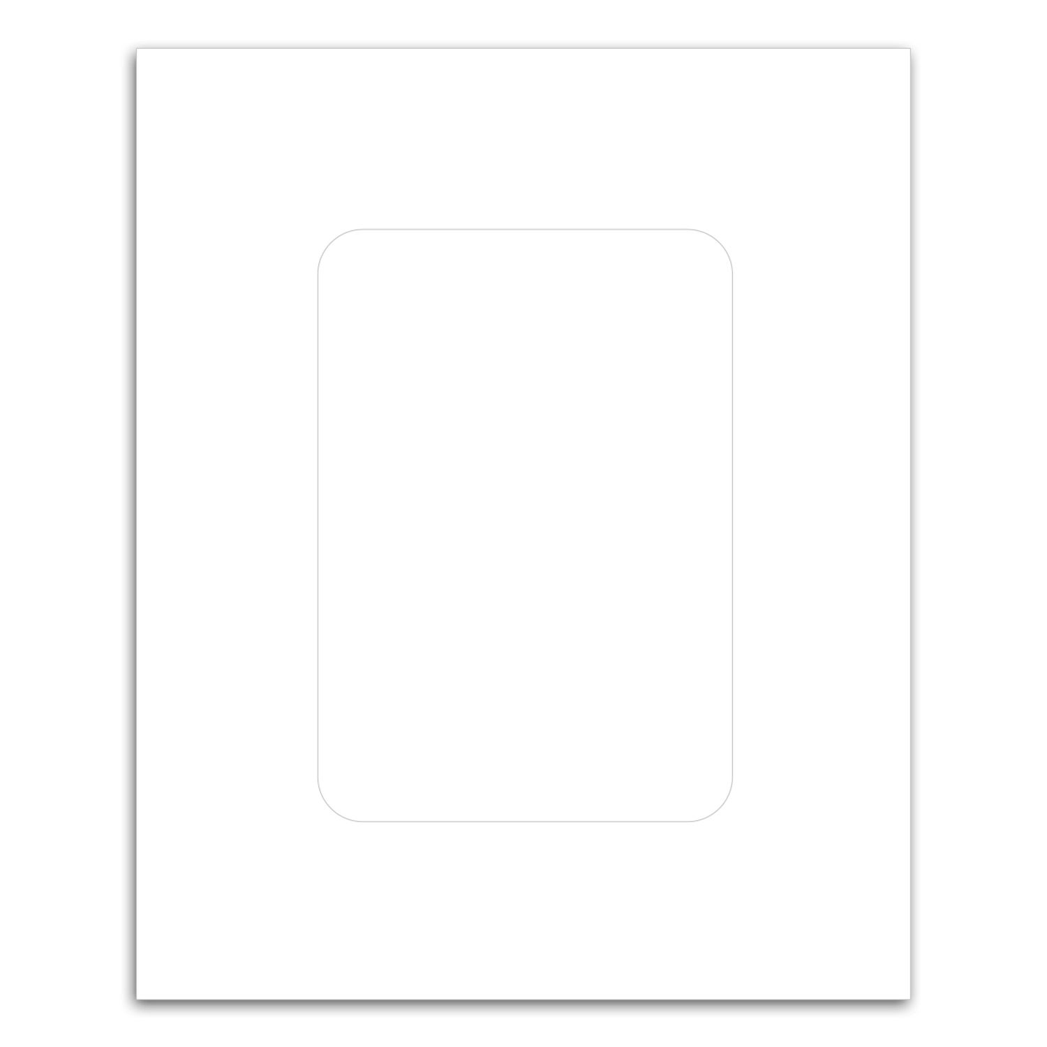 Picture of Rectangle Punch Out Picture Frame Magnet