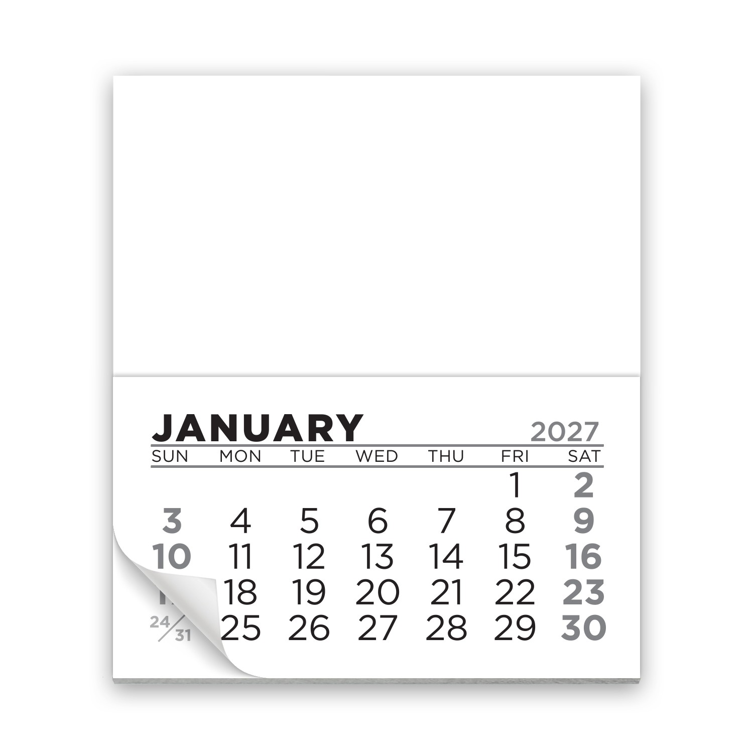 Picture of Add-A-Pad 12 Month Calendar