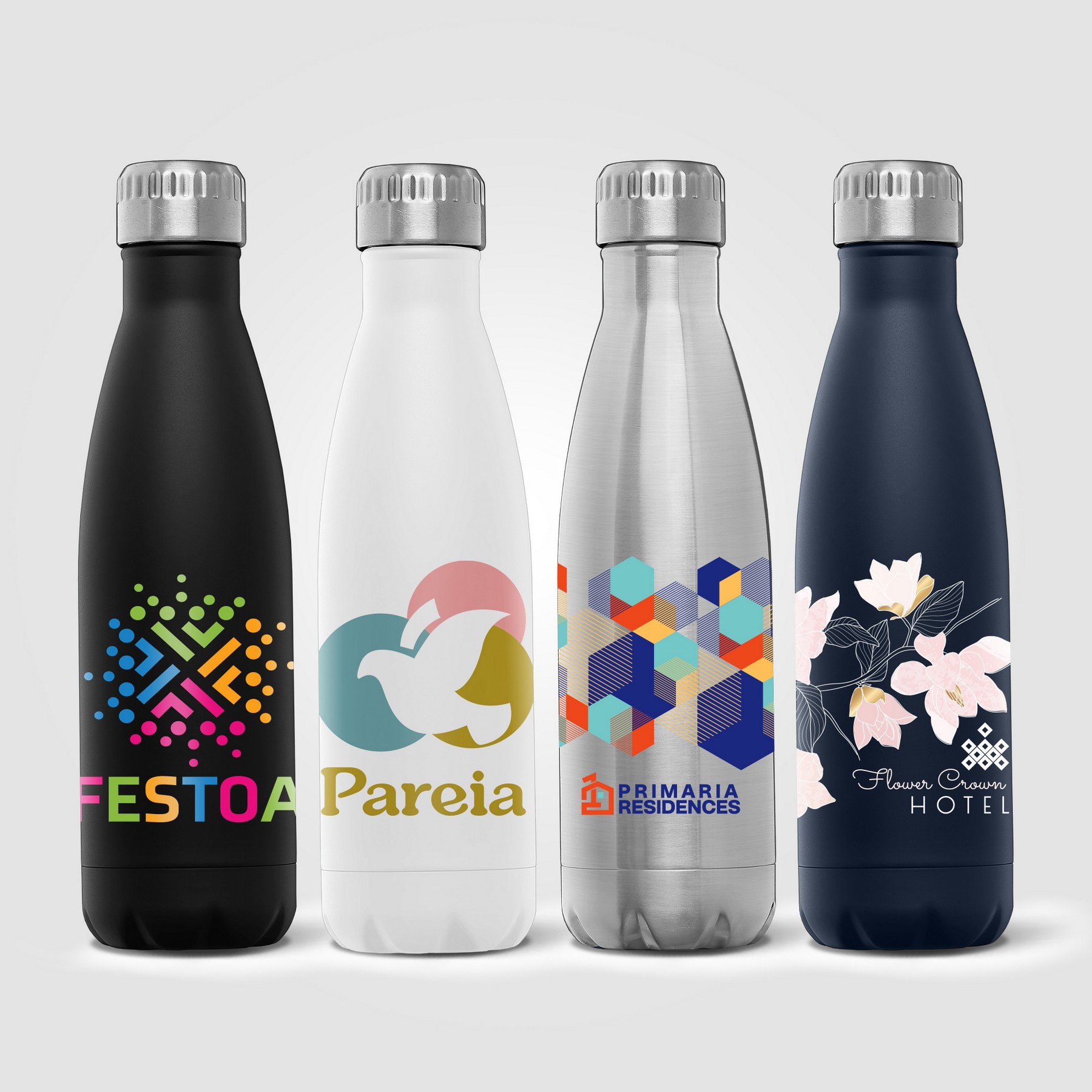 Picture of Ibiza Recycled - 22 oz. Single-Wall Stainless Water Bottle
