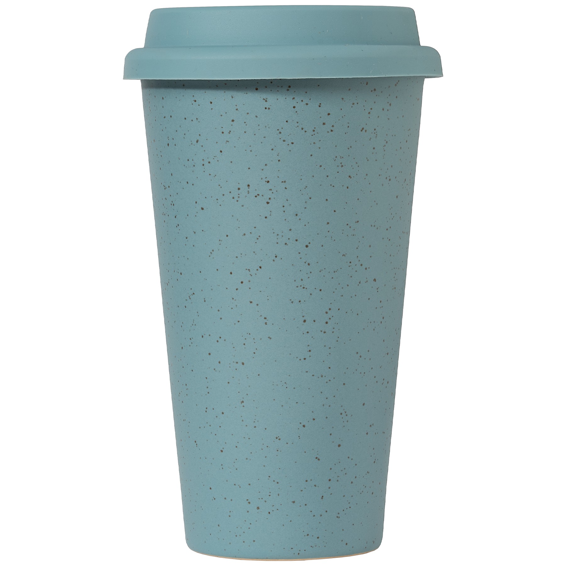 Picture of Equator - 9 oz. Double Wall Ceramic Tumbler with Silicone Lid