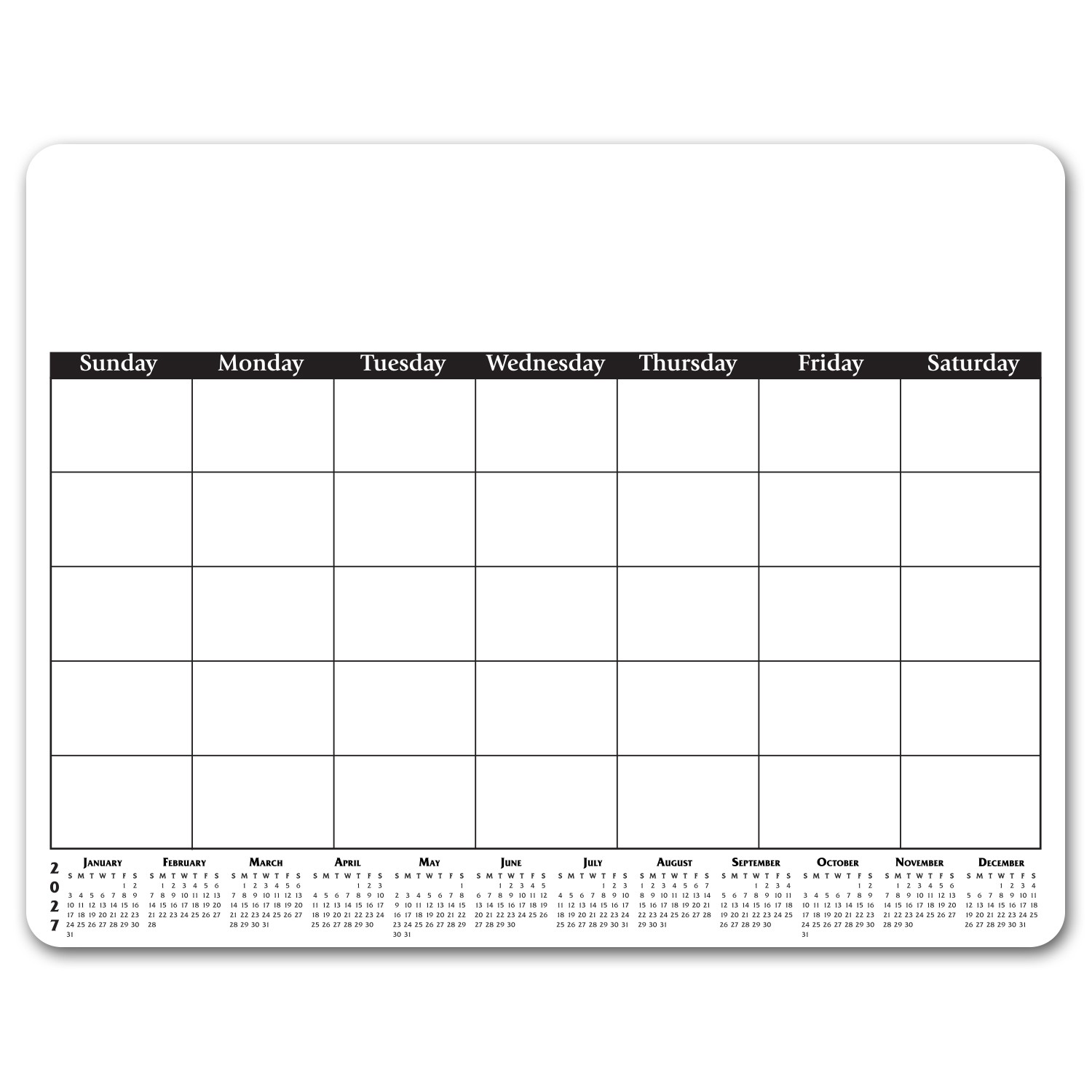 Picture of Memo Board Calendar w/ Mag