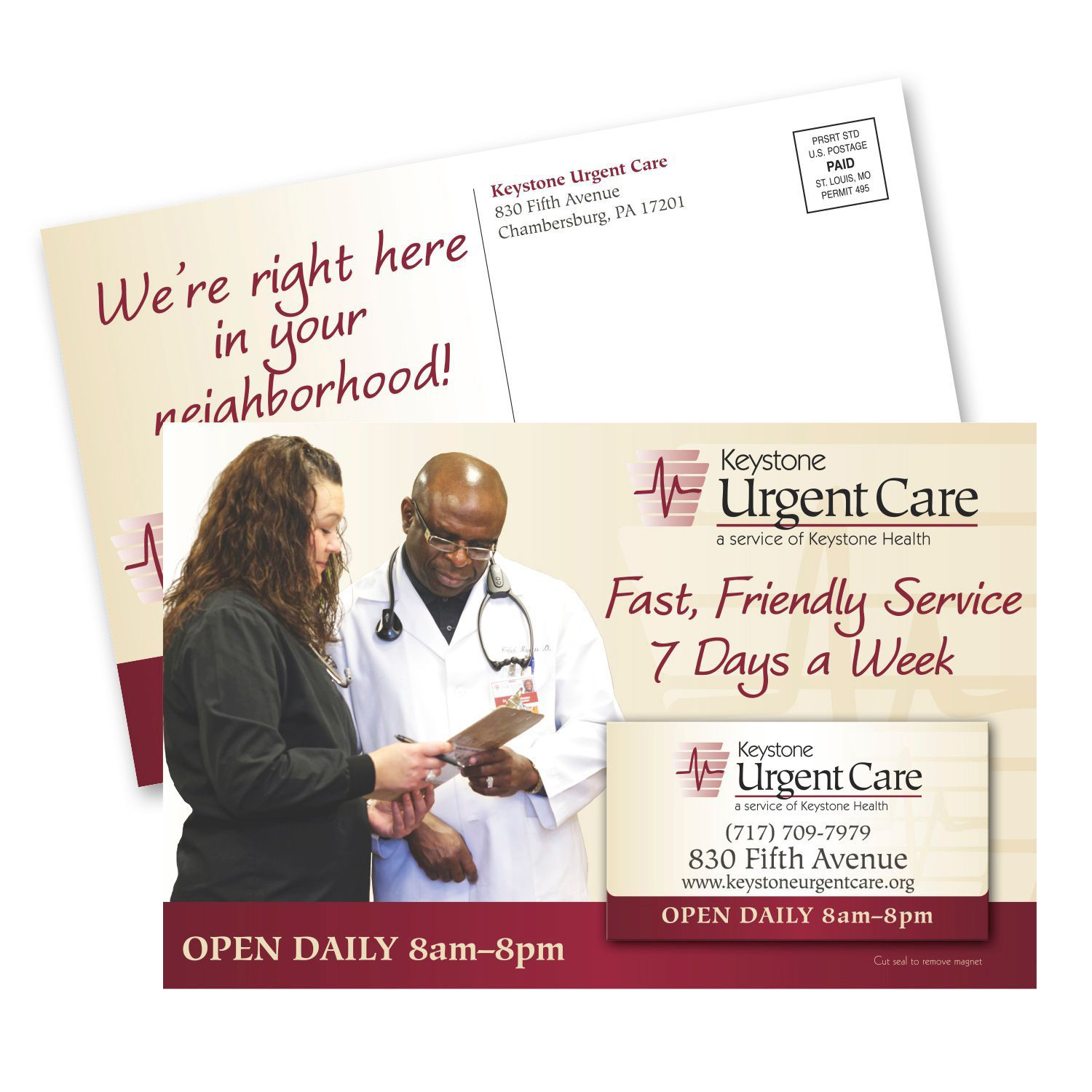 Picture of Smart Buy Economy Direct Mail Postcard and BCE1 Magnet