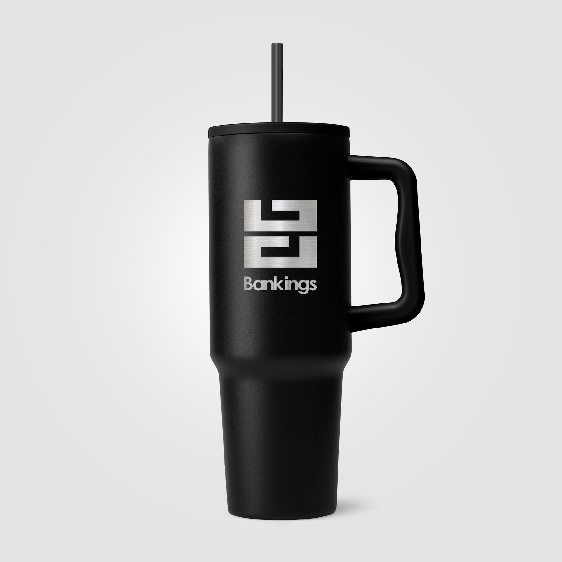 Picture of Polar Pro - 40 oz. Double-Wall Recycled Stainless Steel Tumbler with Straw