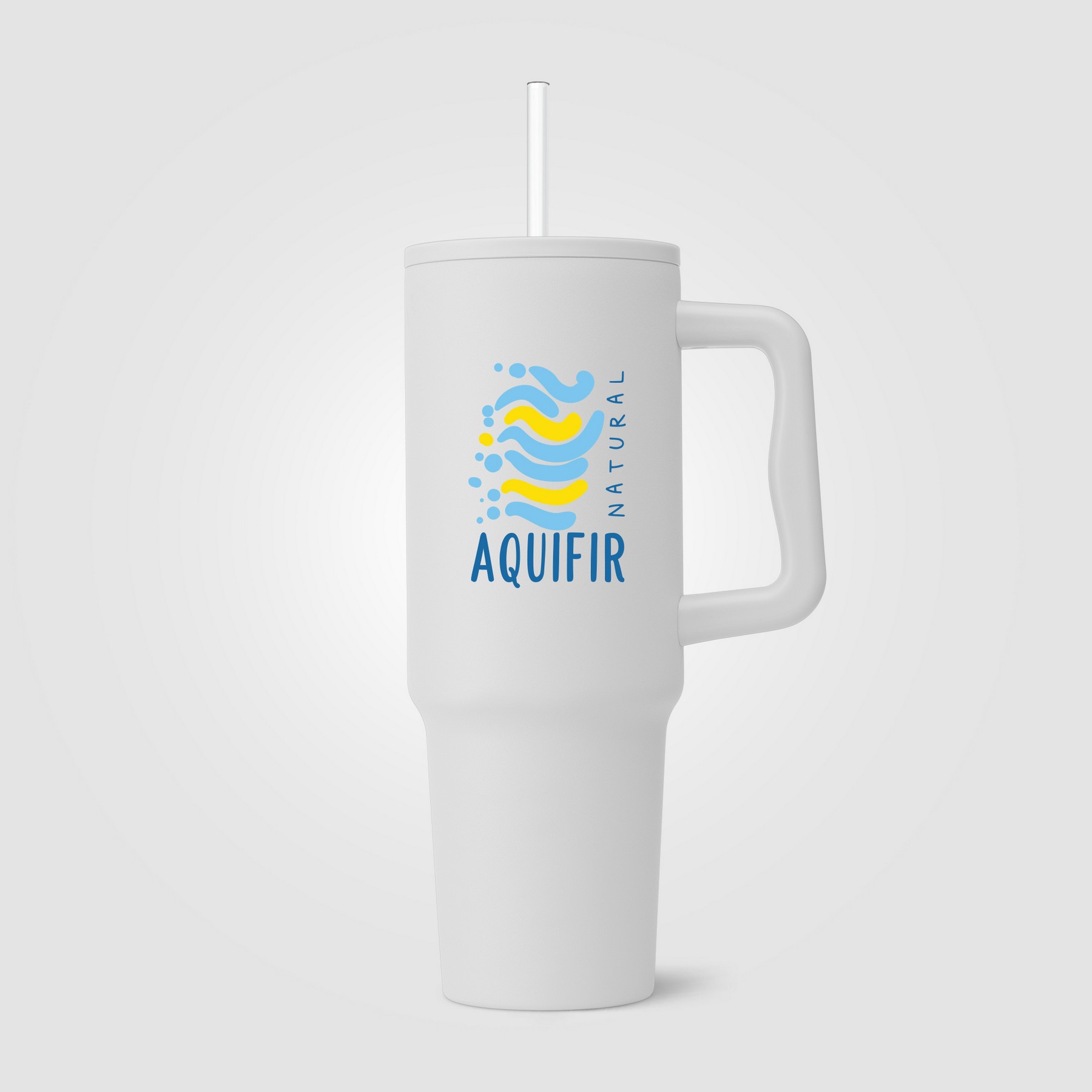 Picture of Polar Pro - 40 oz. Double-Wall Recycled Stainless Steel Tumbler with Straw
