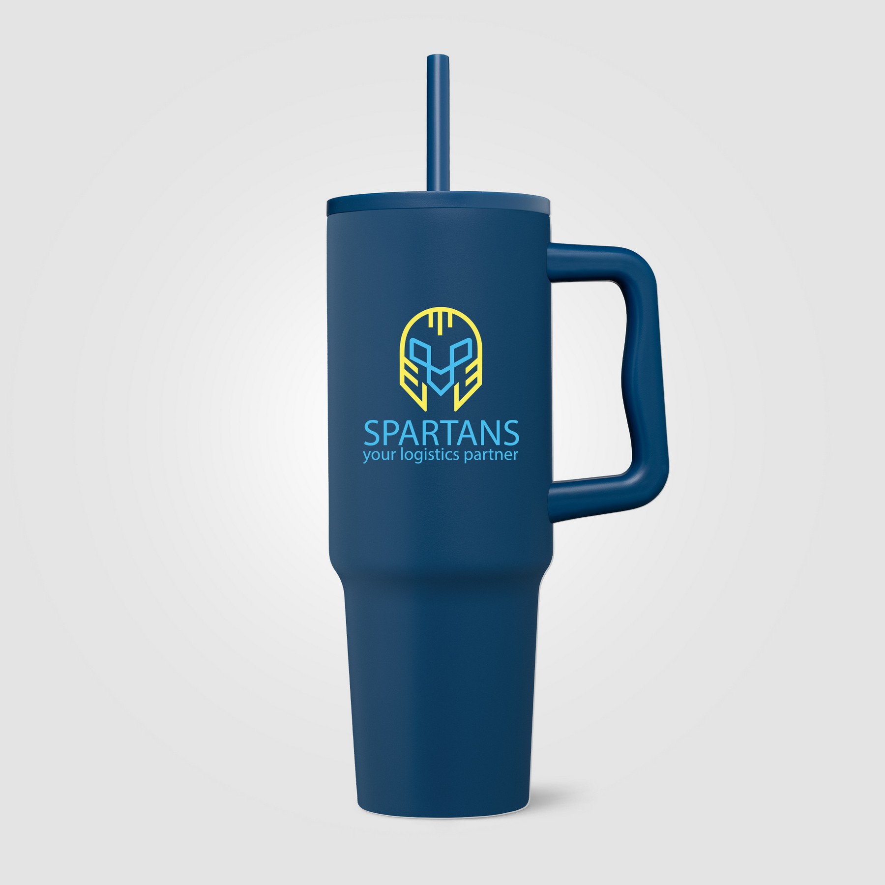Picture of Polar Pro - 40 oz. Double-Wall Recycled Stainless Steel Tumbler with Straw