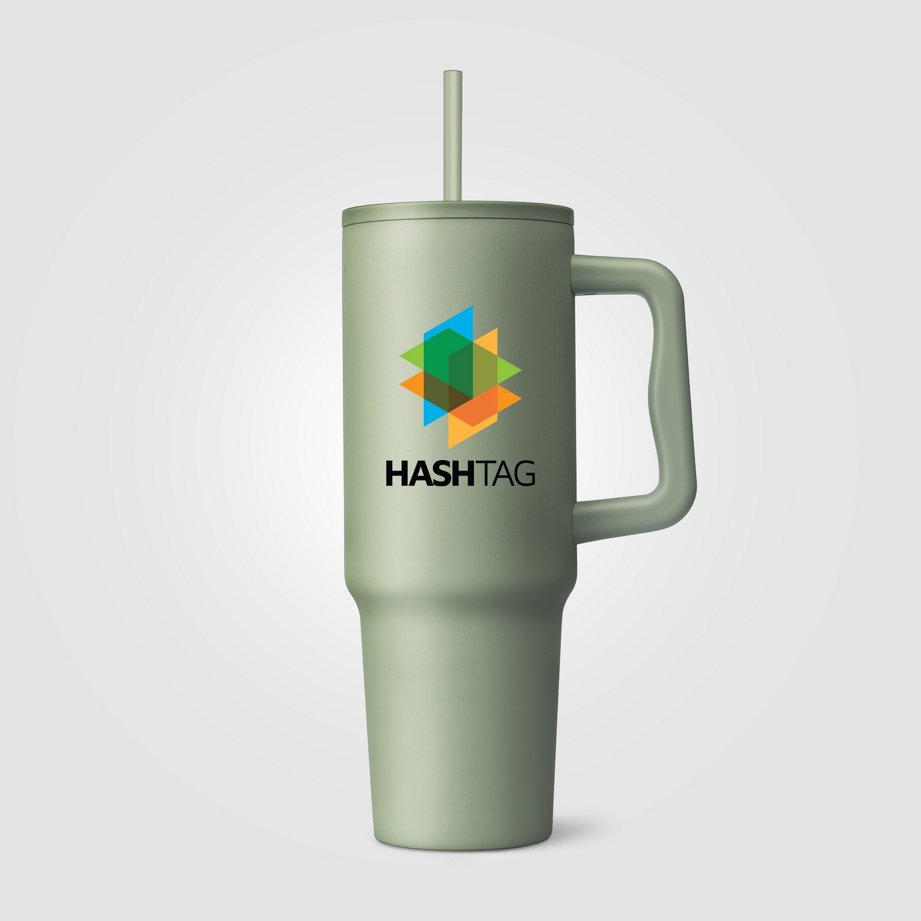Picture of Polar Pro - 40 oz. Double-Wall Recycled Stainless Steel Tumbler with Straw