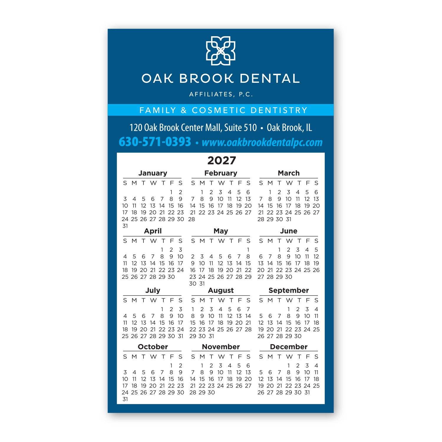 Picture of Calendar Sq Crnr Magnet 2-29/32 x 4-15/16