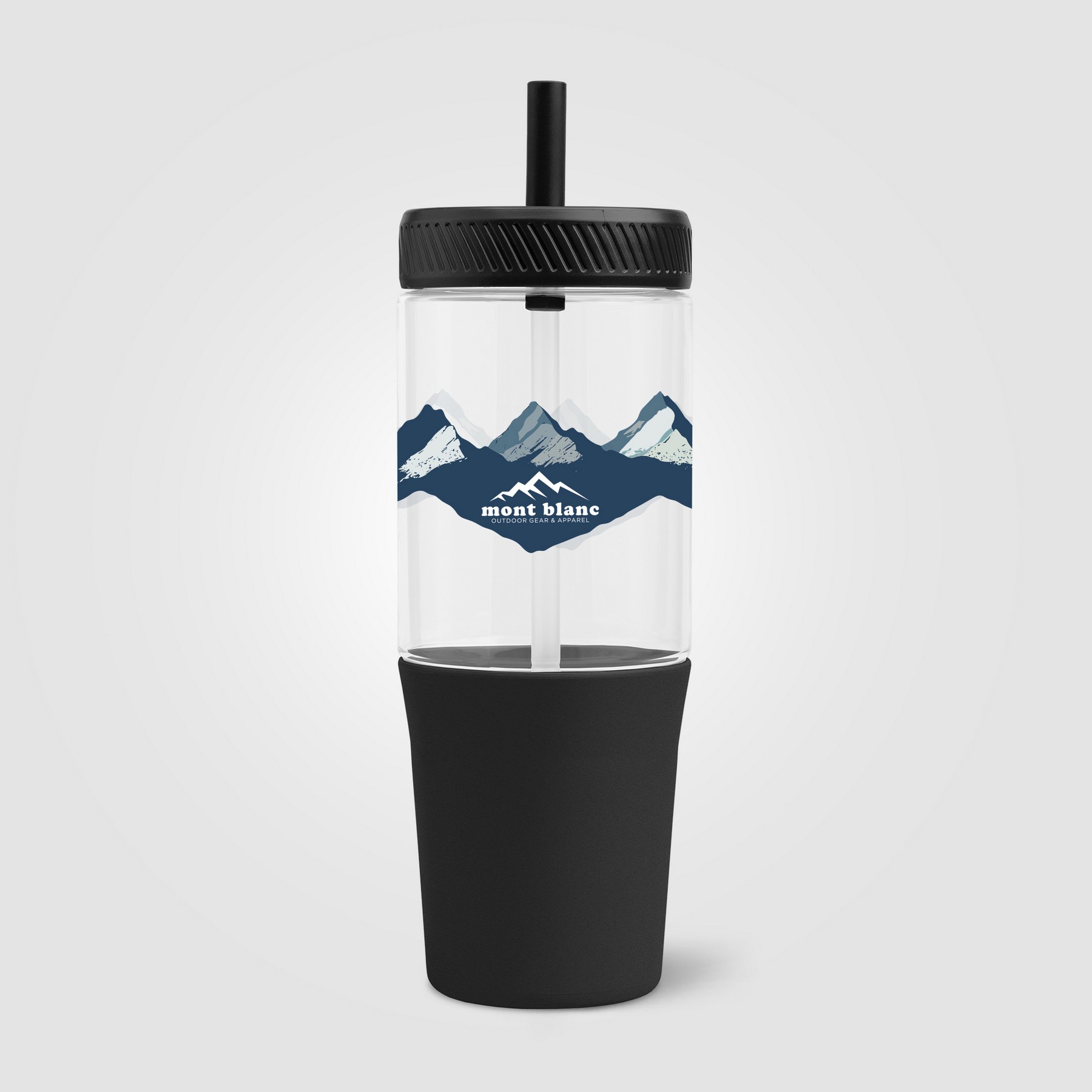Picture of Polar Recycled Plastic Dual Tone Straw Tumbler - 40 oz.