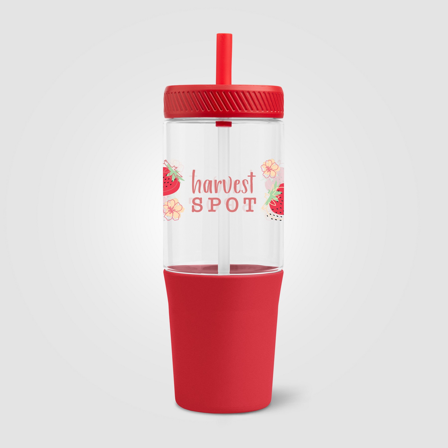 Picture of Polar Recycled Plastic Dual Tone Straw Tumbler - 40 oz.