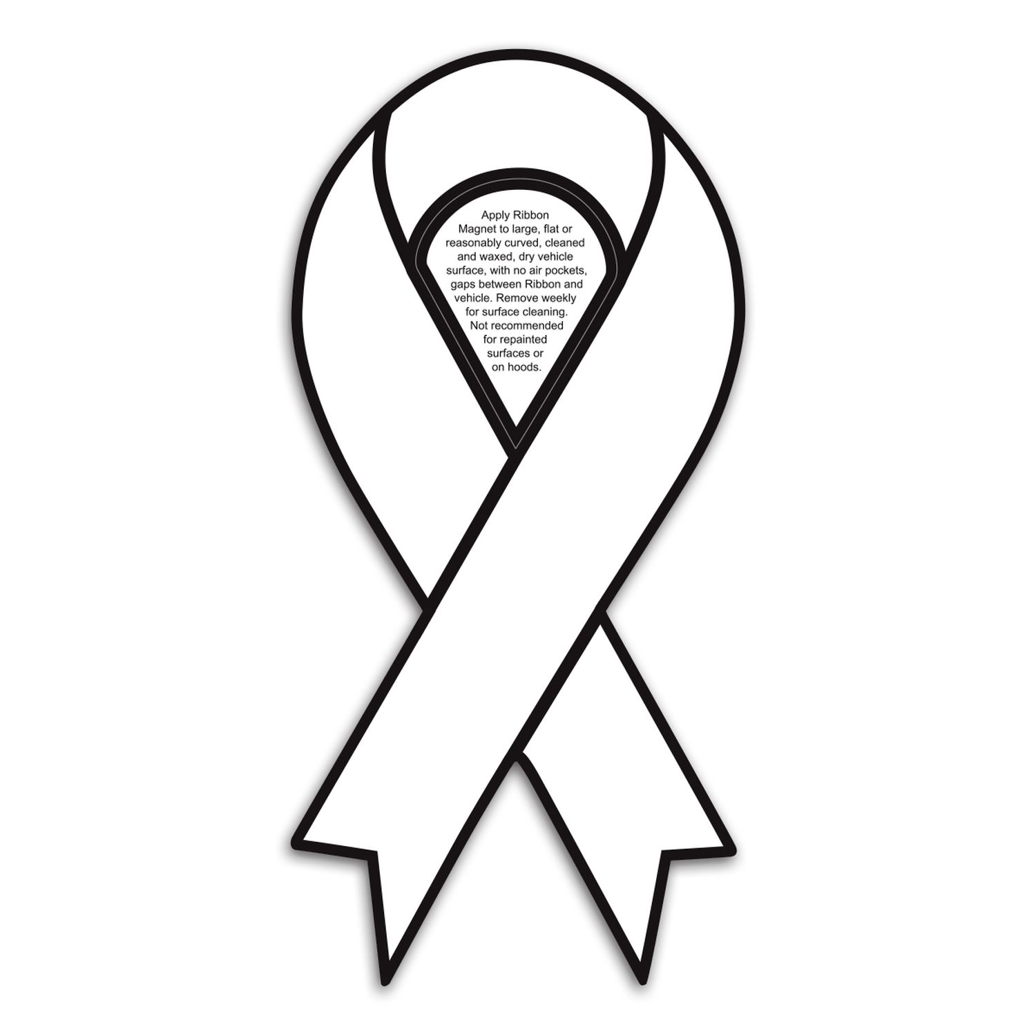 Picture of Ribbon Car Sign Magnet