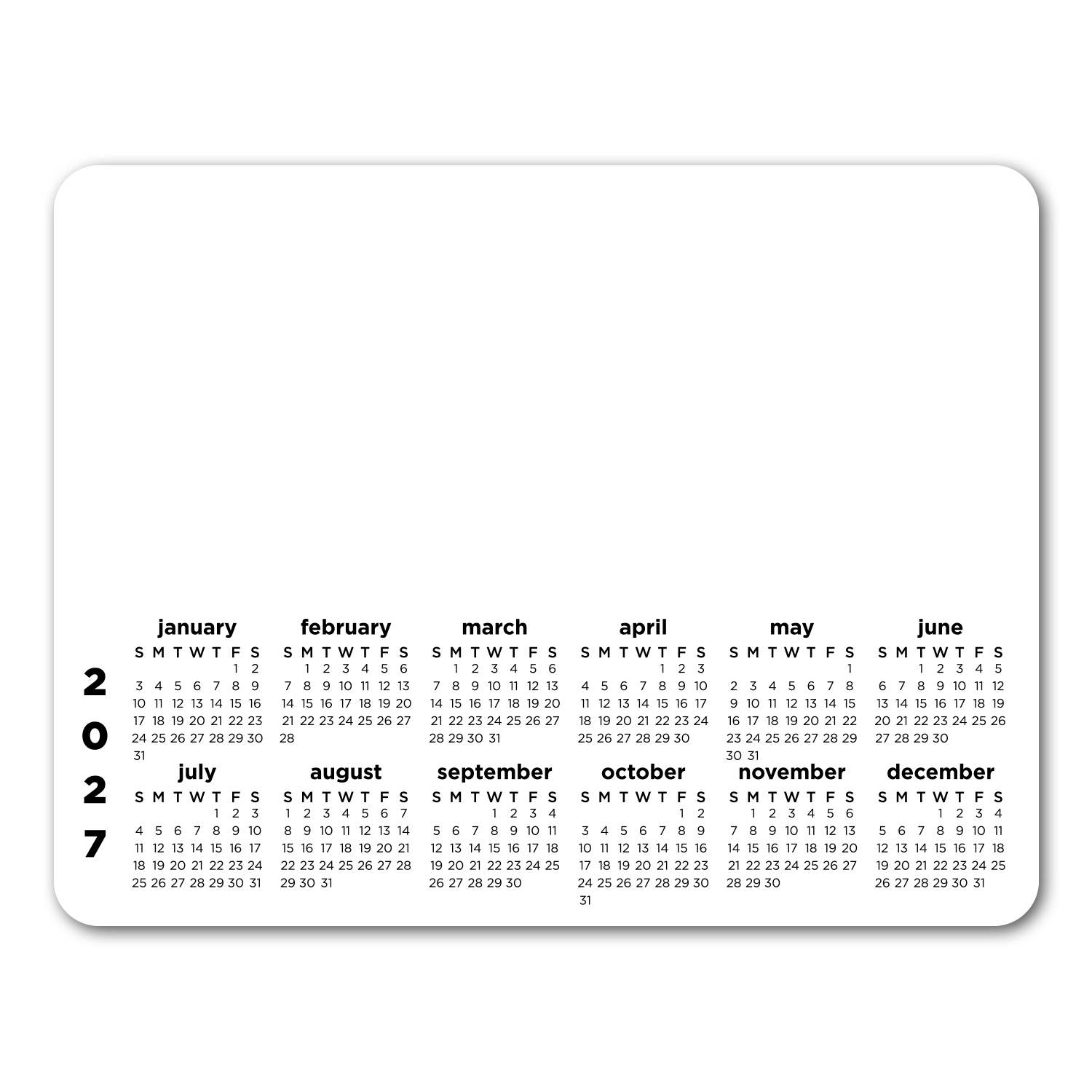 Picture of Counter Mat 8-1/2 x 11 Removable Adhesive