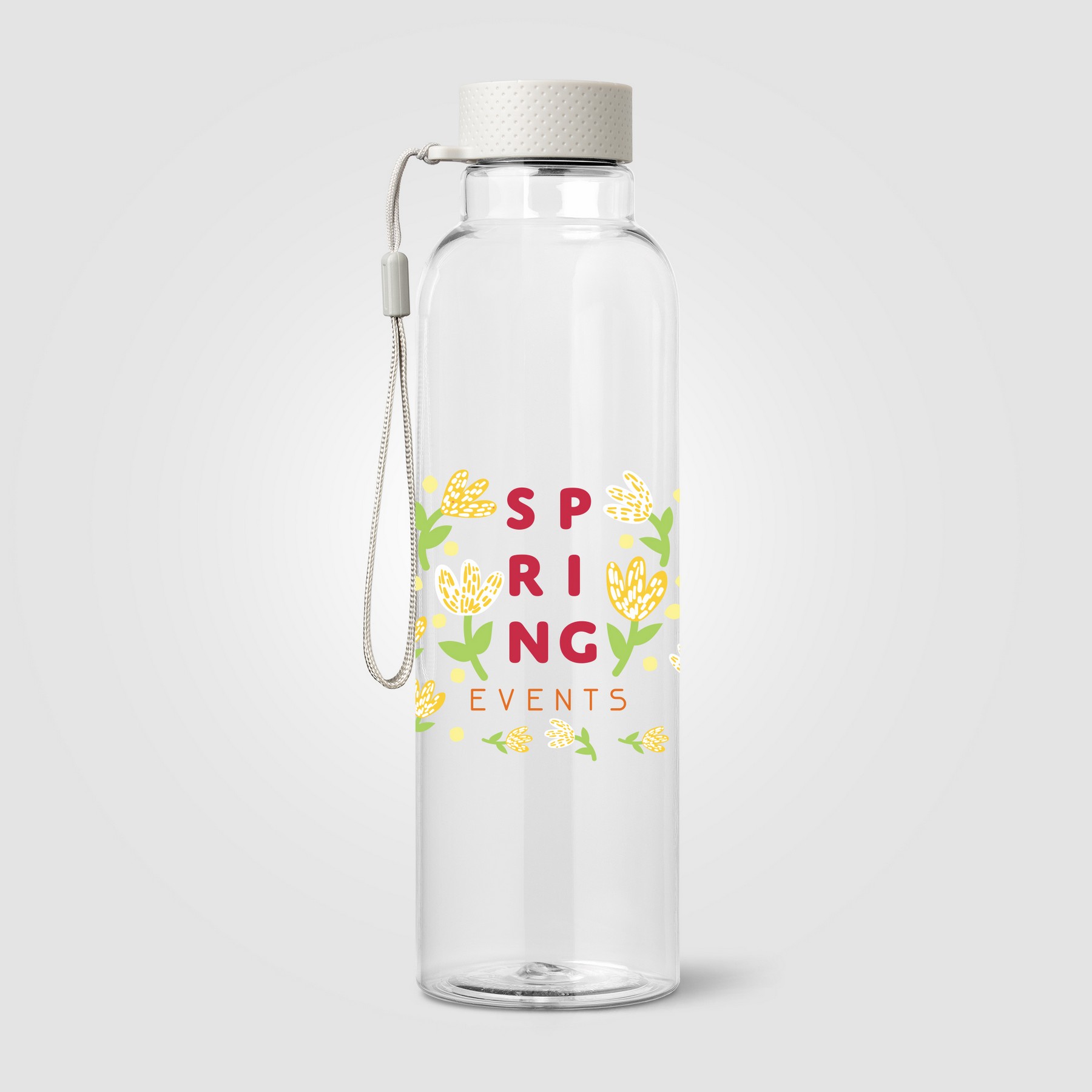 Picture of Aura rPET Wrist Strap Bottle - 24 oz.