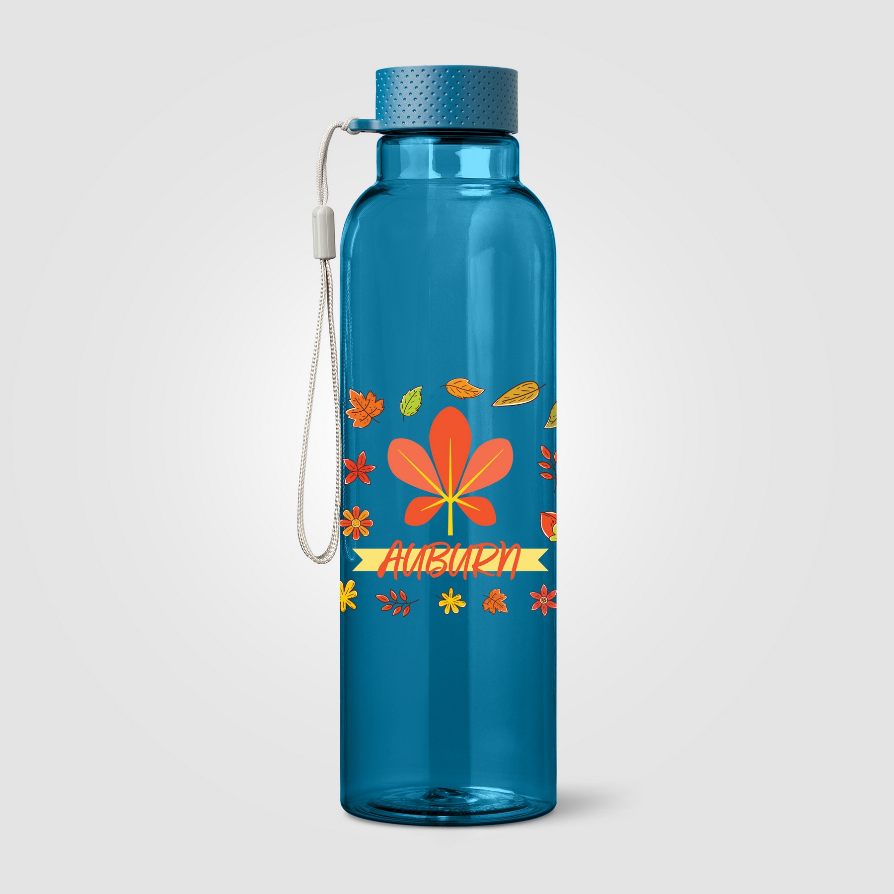 Picture of Aura rPET Wrist Strap Bottle - 24 oz.