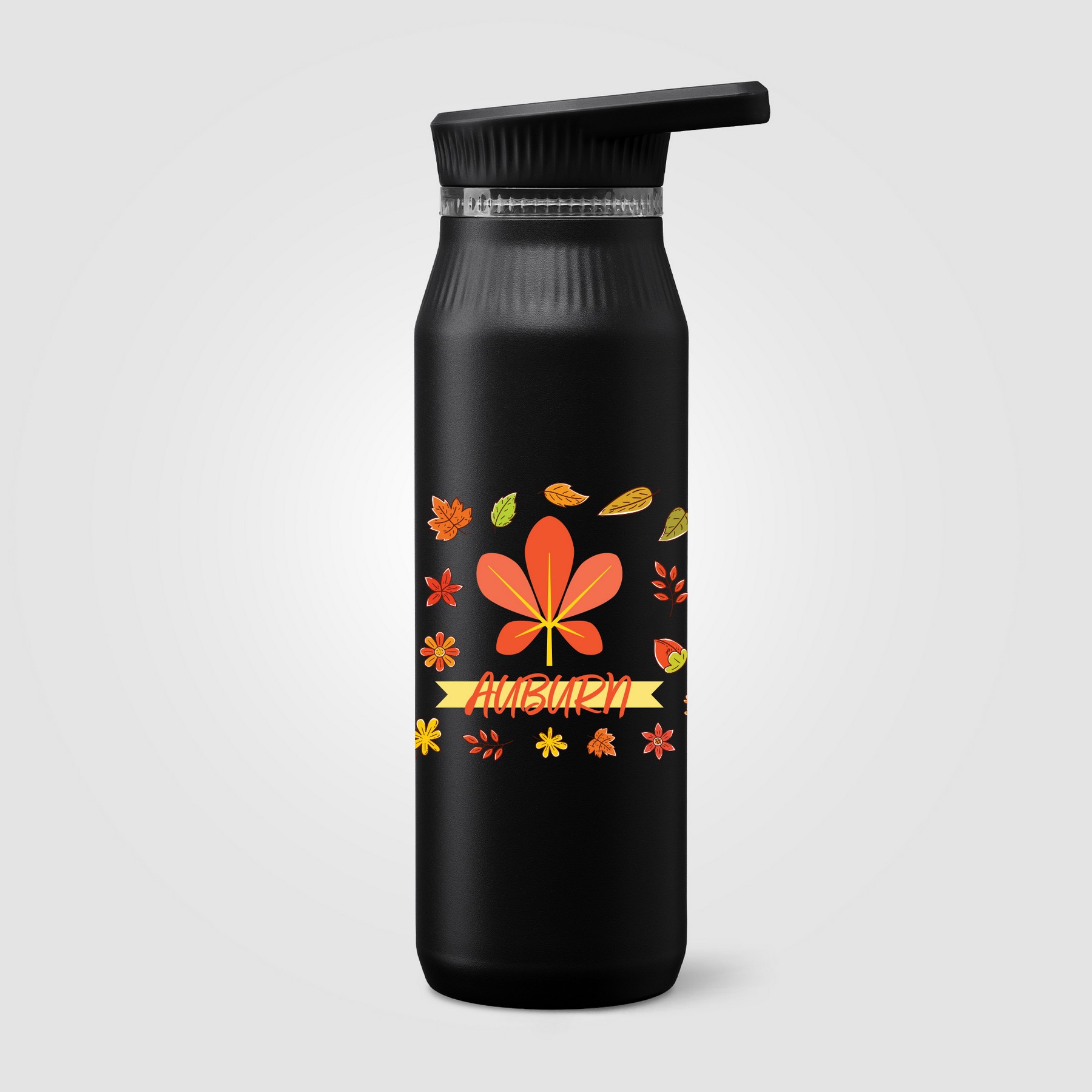 Picture of Majesty Stainless Steel Dual-Lid Handle Bottle - 25 oz.