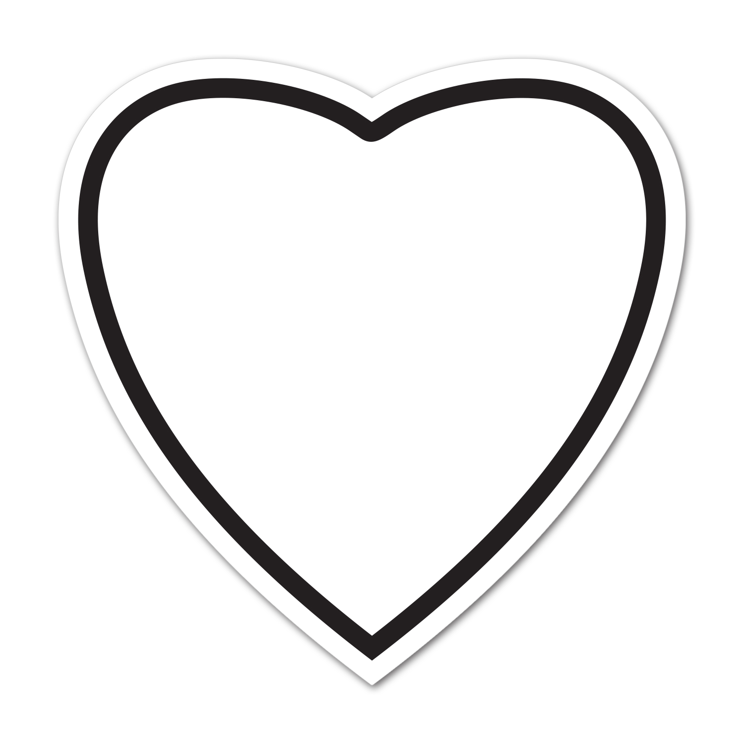 Picture of Large Heart Magnet