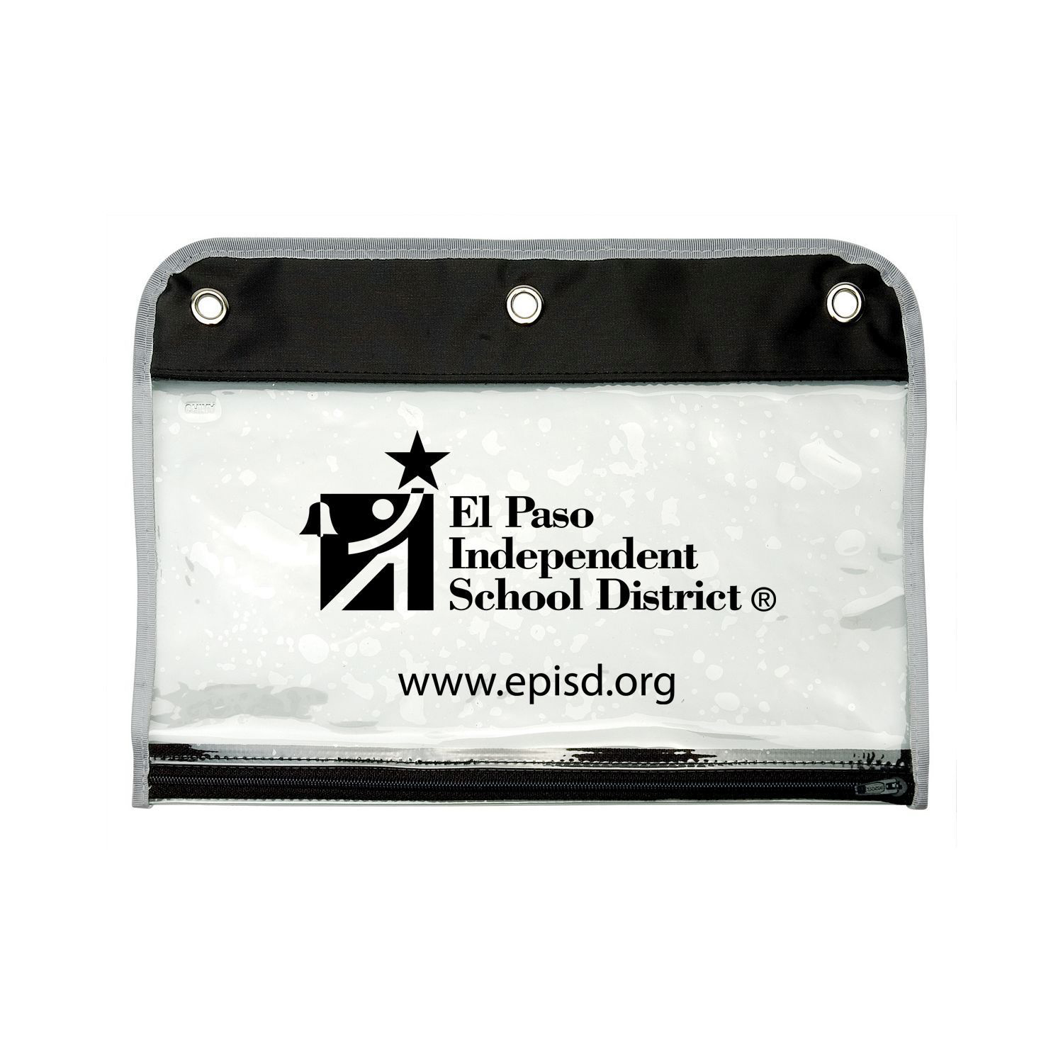 Picture of Zippered Portfolio Pouch W/Three Holes