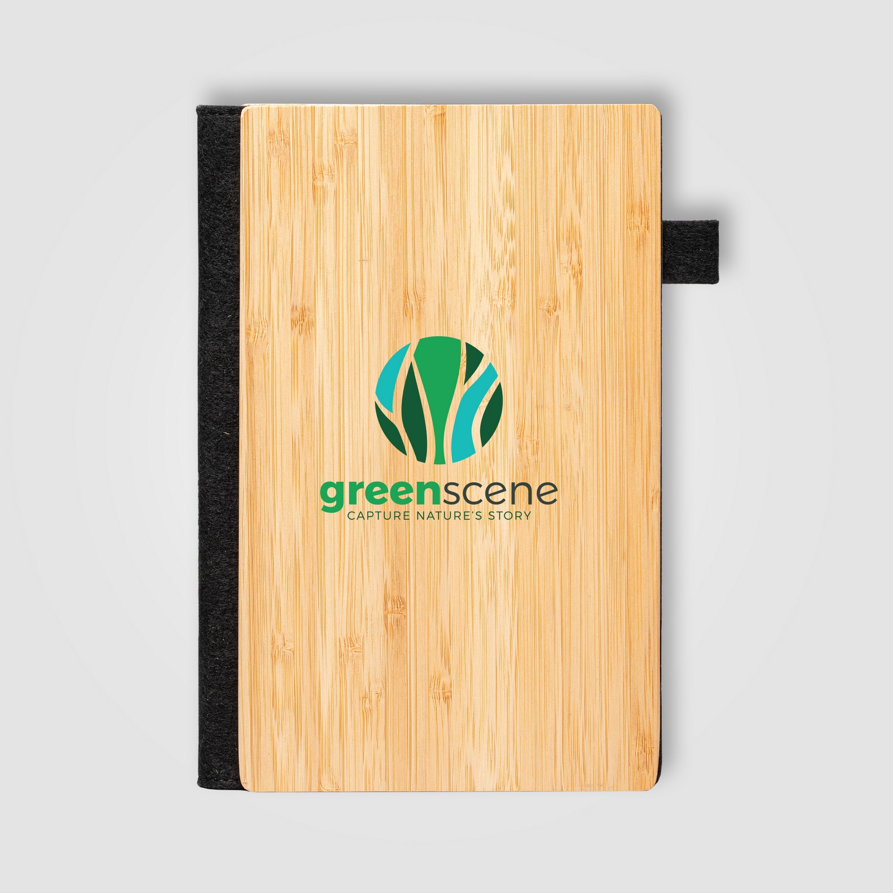 Picture of Wesen Bamboo Refillable Journal - A5