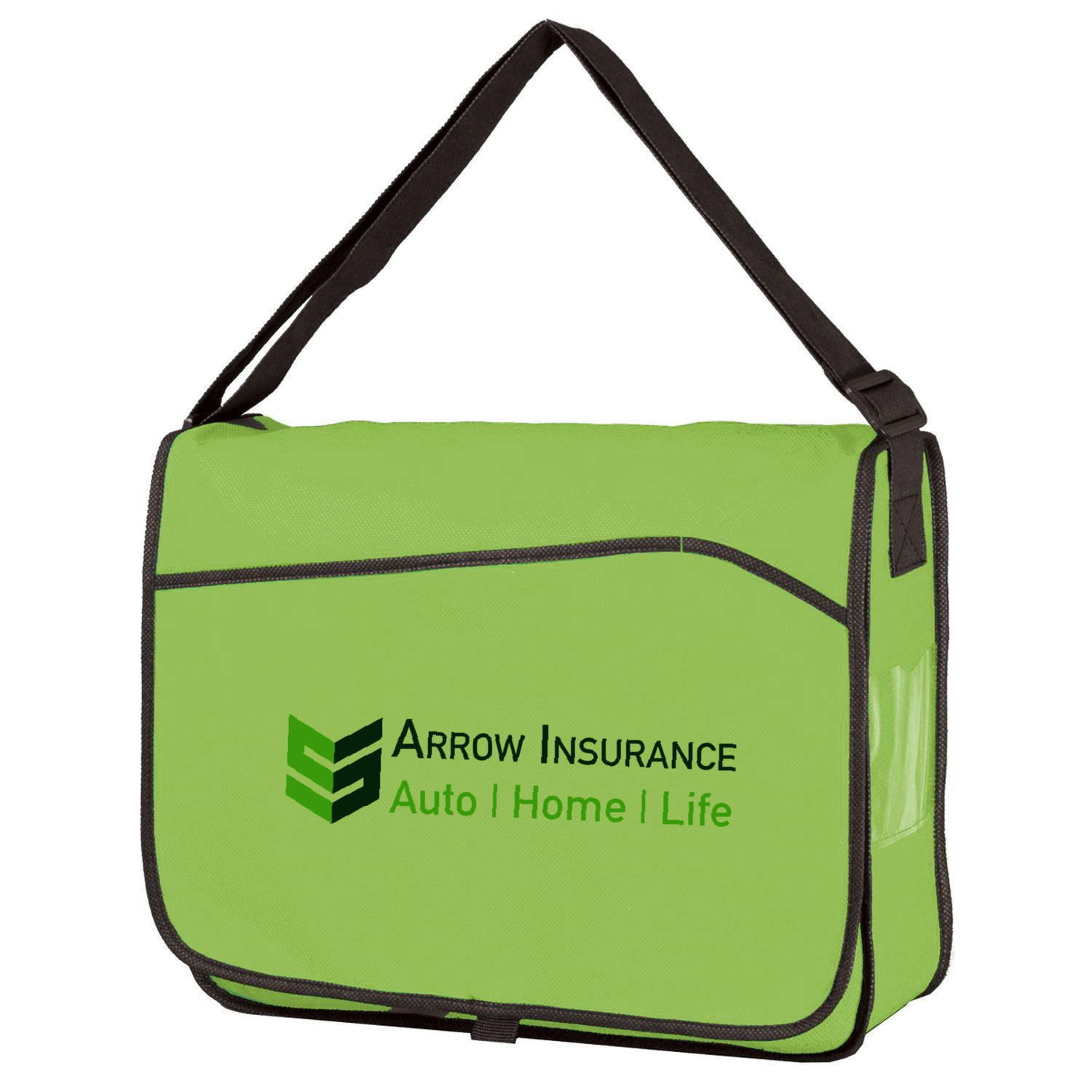 Picture of Non Woven Messenger Bag W/Pocket