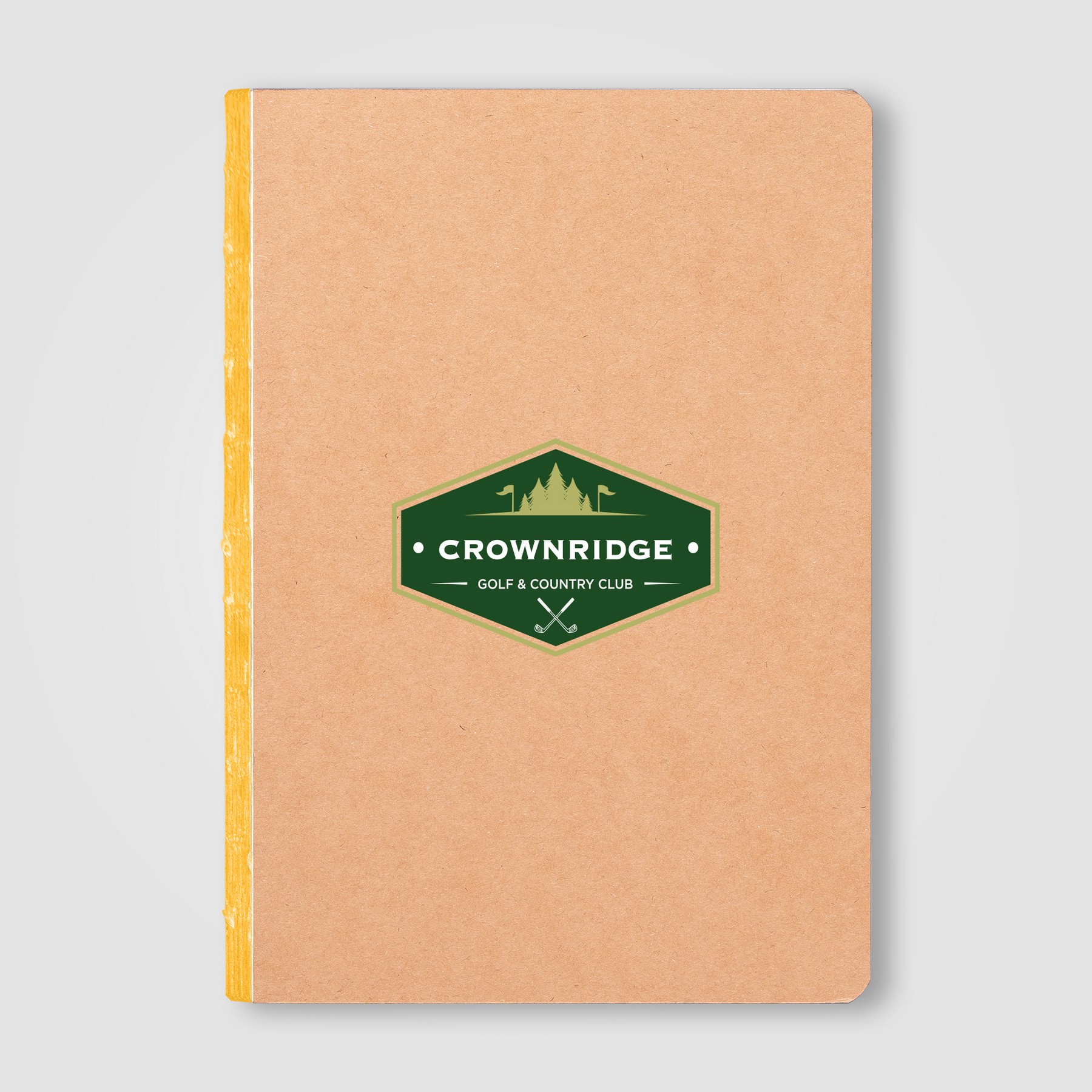 Picture of Romy Kraft Cover Color Edge Journal - A5