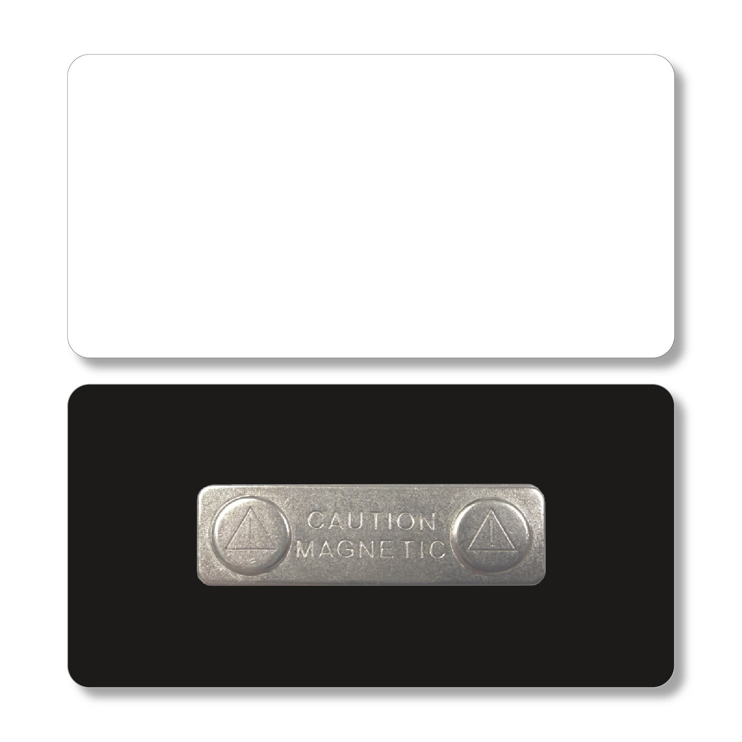 Picture of 1.5 x 3 Name Badge - Magnet Back