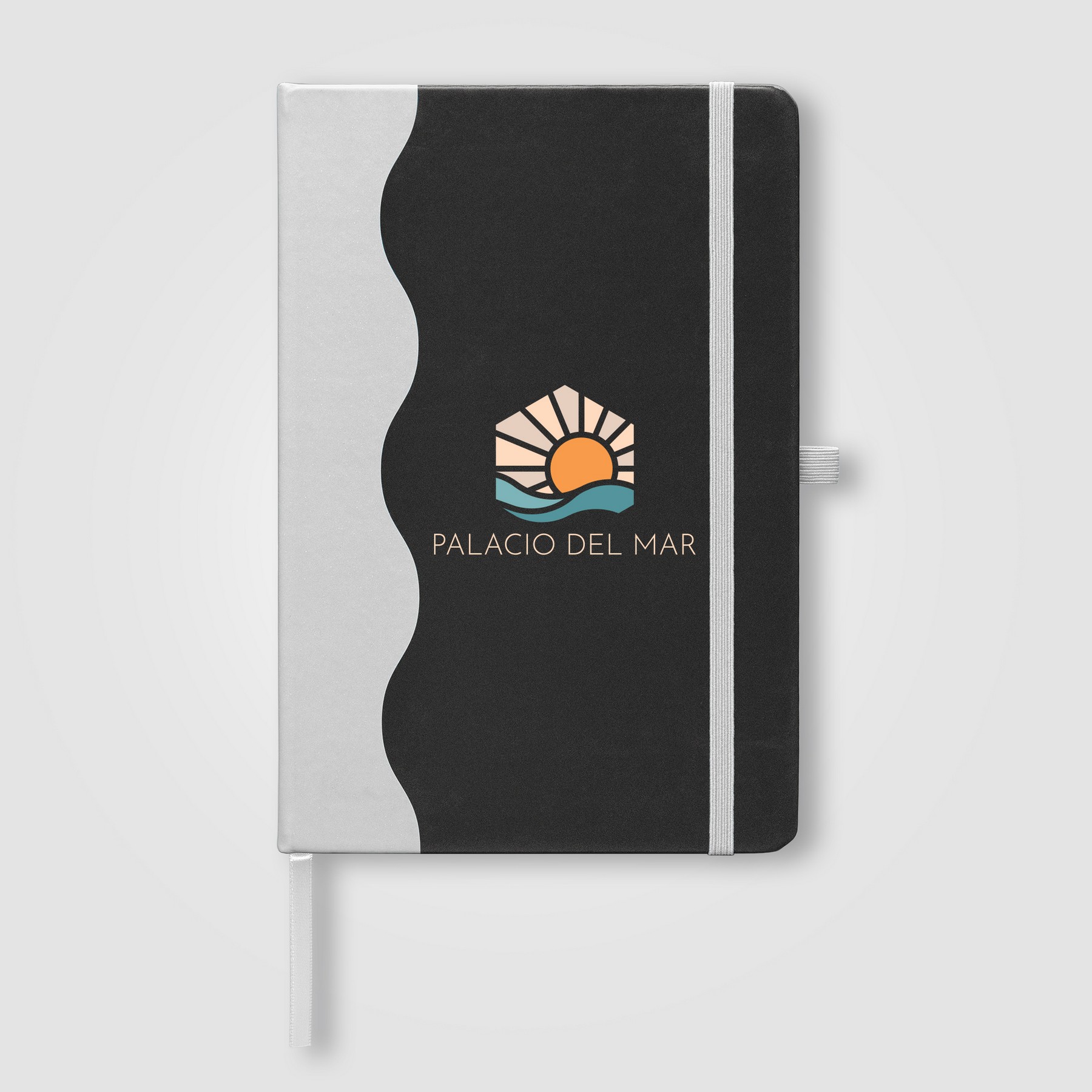 Picture of Grete Recycled Wave Pattern Journal - A5