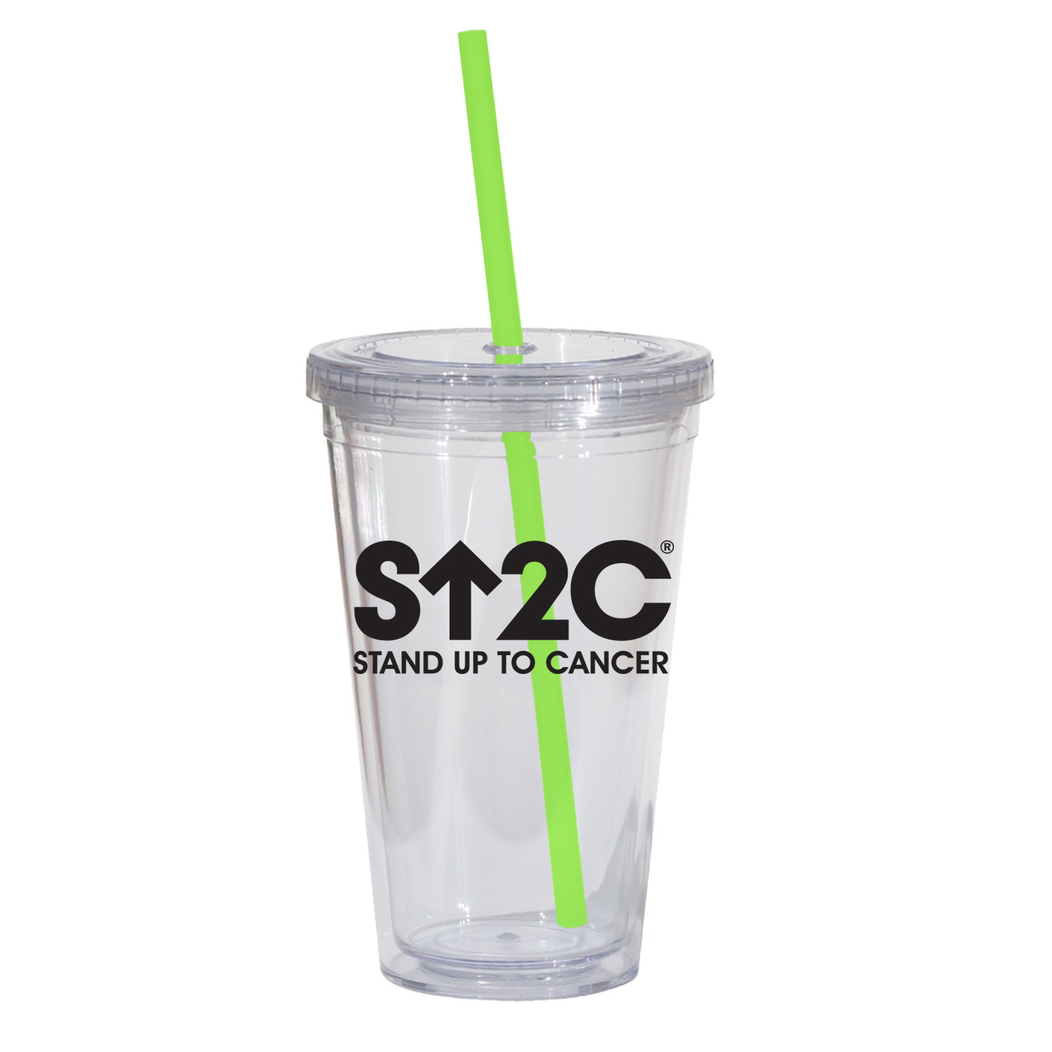 Picture of Double Wall 16 Oz Tumbler - Clear