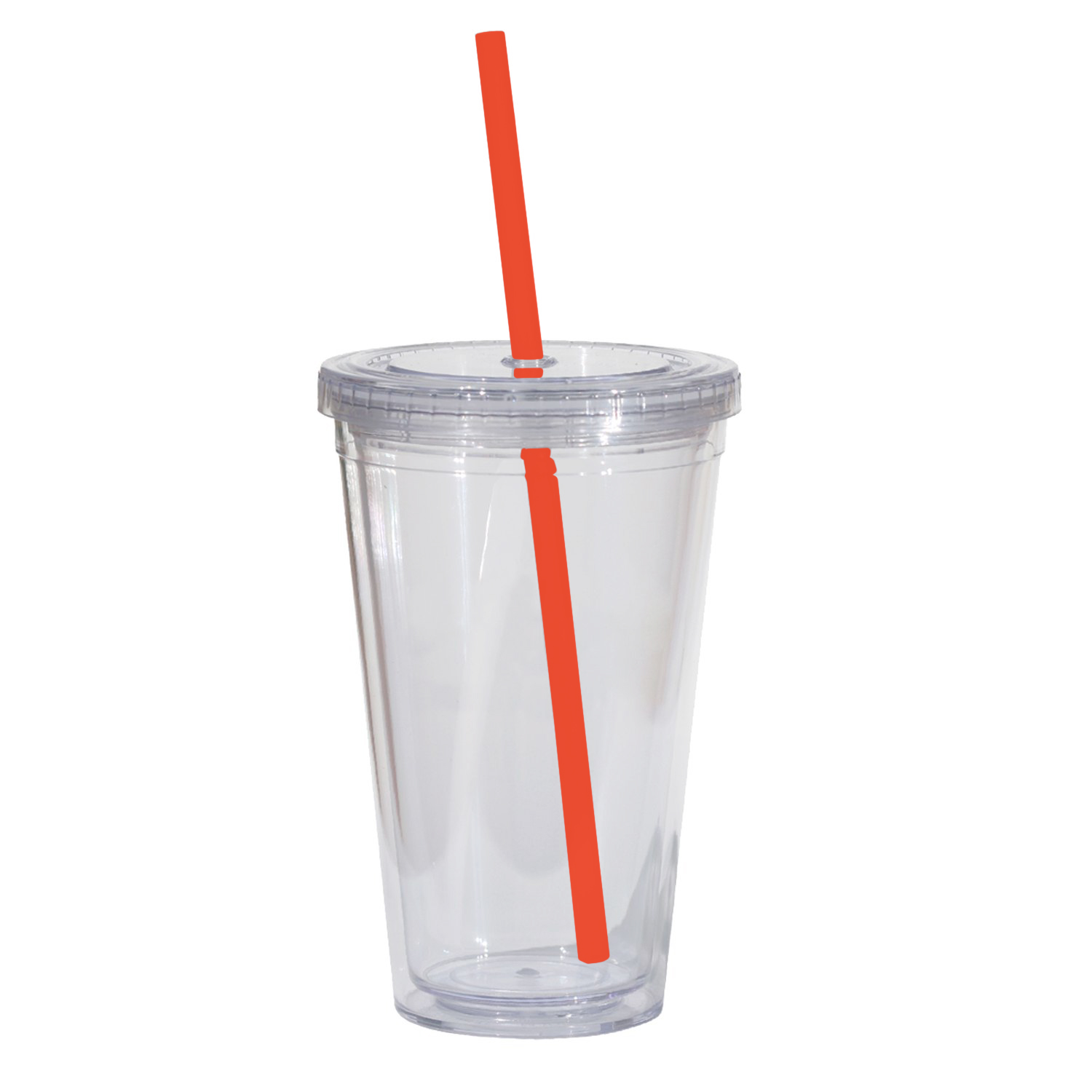 Picture of Double Wall 16 Oz Tumbler - Clear
