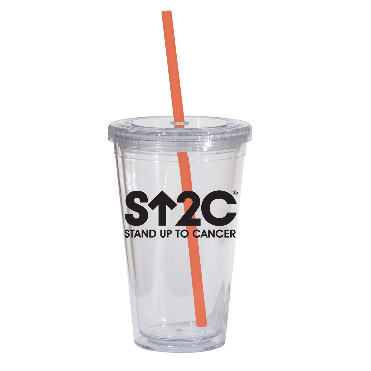 Picture of Double Wall 16 Oz Tumbler - Clear