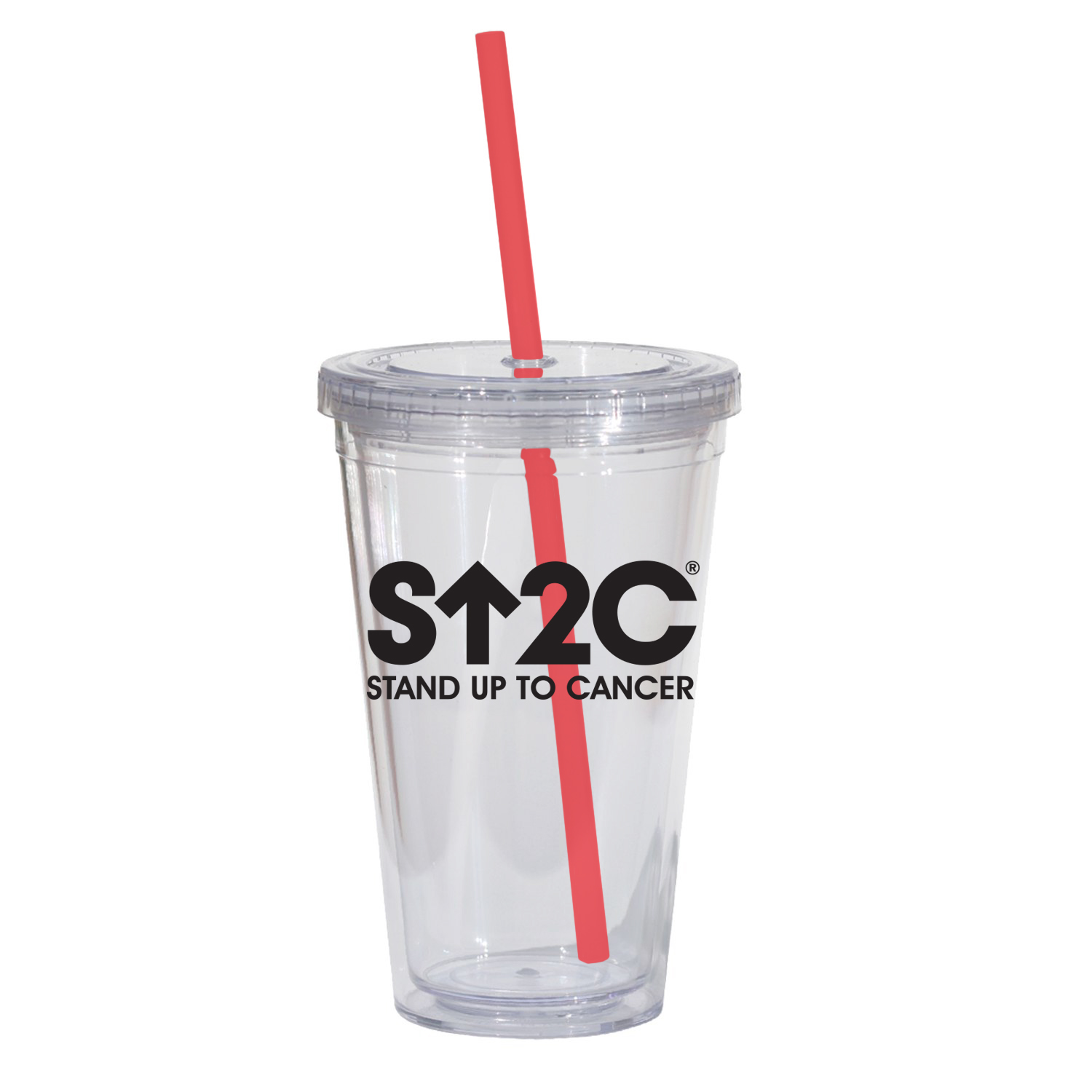 Picture of Double Wall 16 Oz Tumbler - Clear