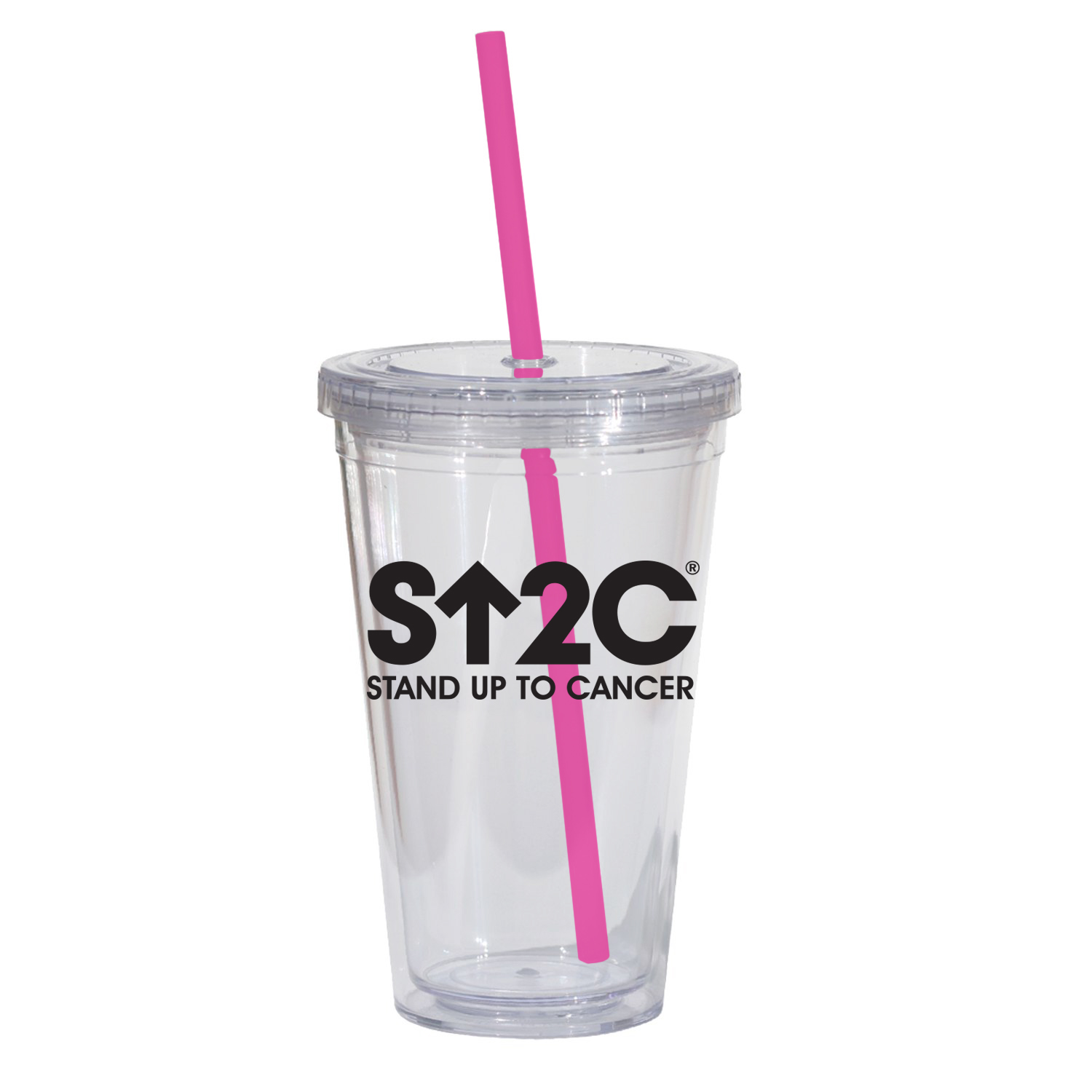Picture of Double Wall 16 Oz Tumbler - Clear