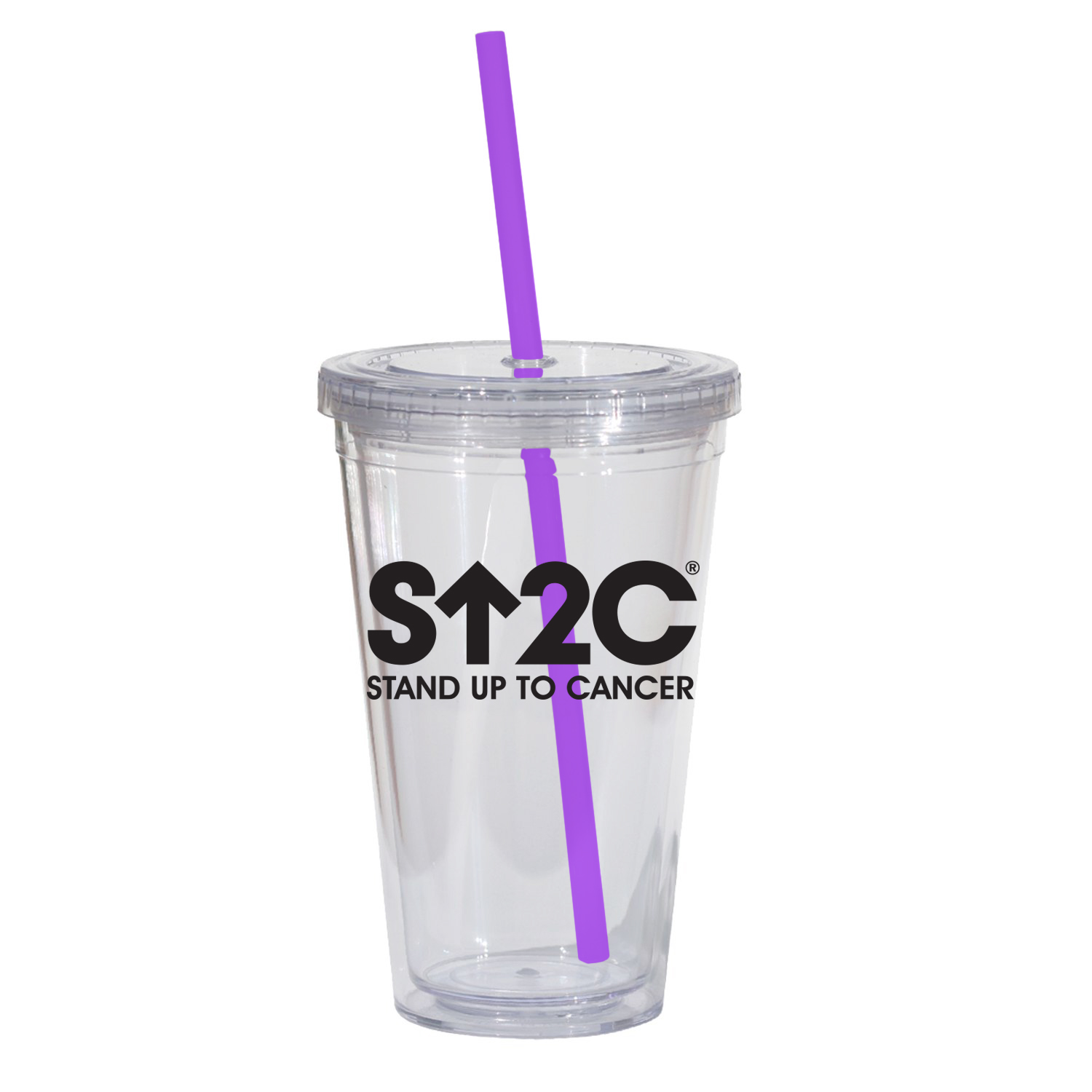 Picture of Double Wall 16 Oz Tumbler - Clear