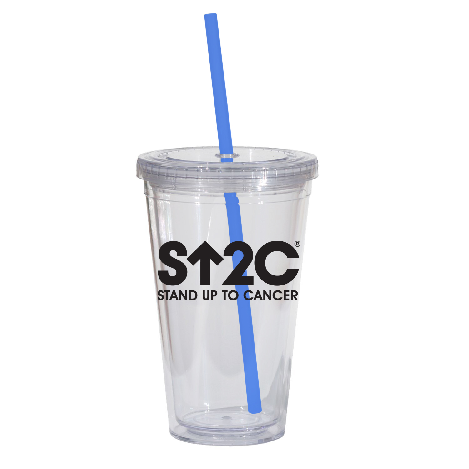 Picture of Double Wall 16 Oz Tumbler - Clear