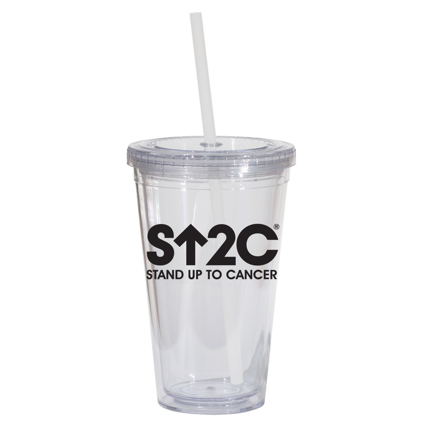 Picture of Double Wall 16 Oz Tumbler - Clear