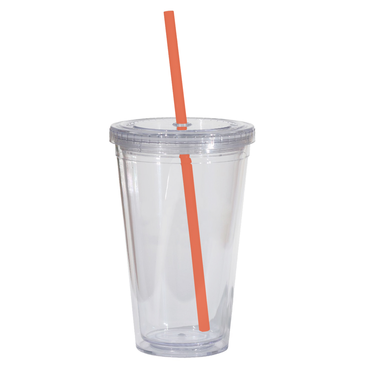 Picture of Double Wall 16 Oz Tumbler - Clear