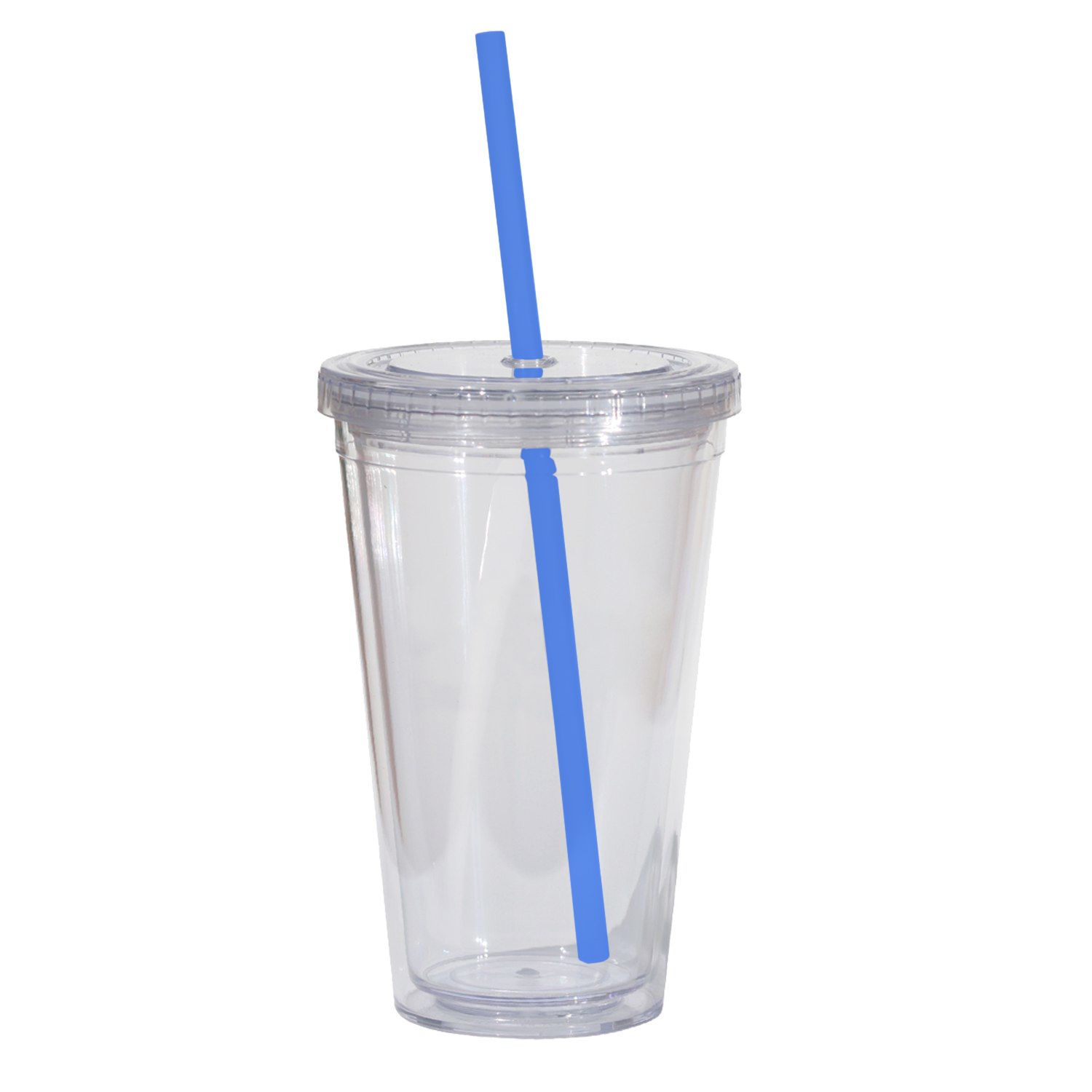 Picture of Double Wall 16 Oz Tumbler - Clear