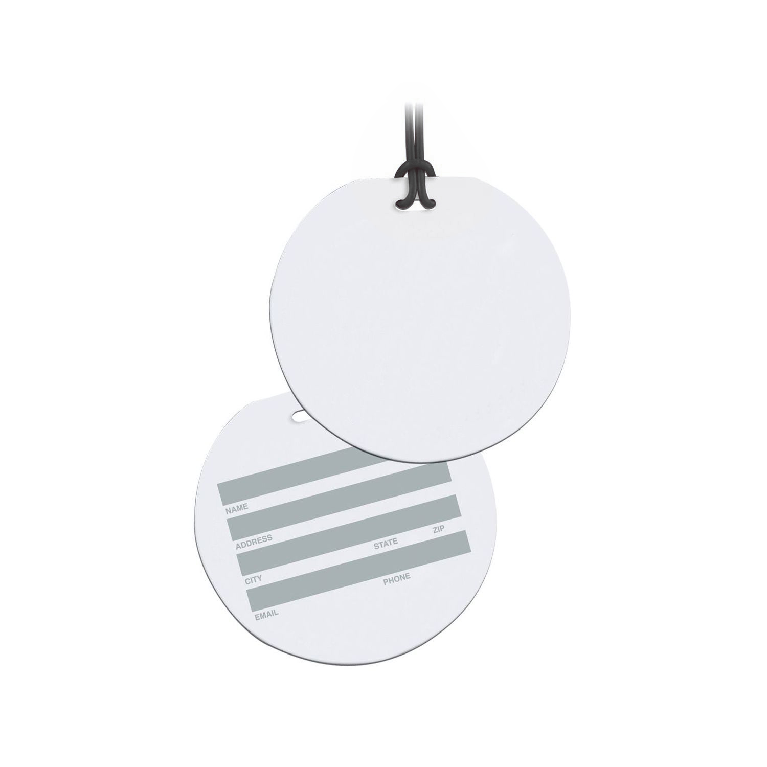 Picture of Round Celebrity Bag Tag - 4CP