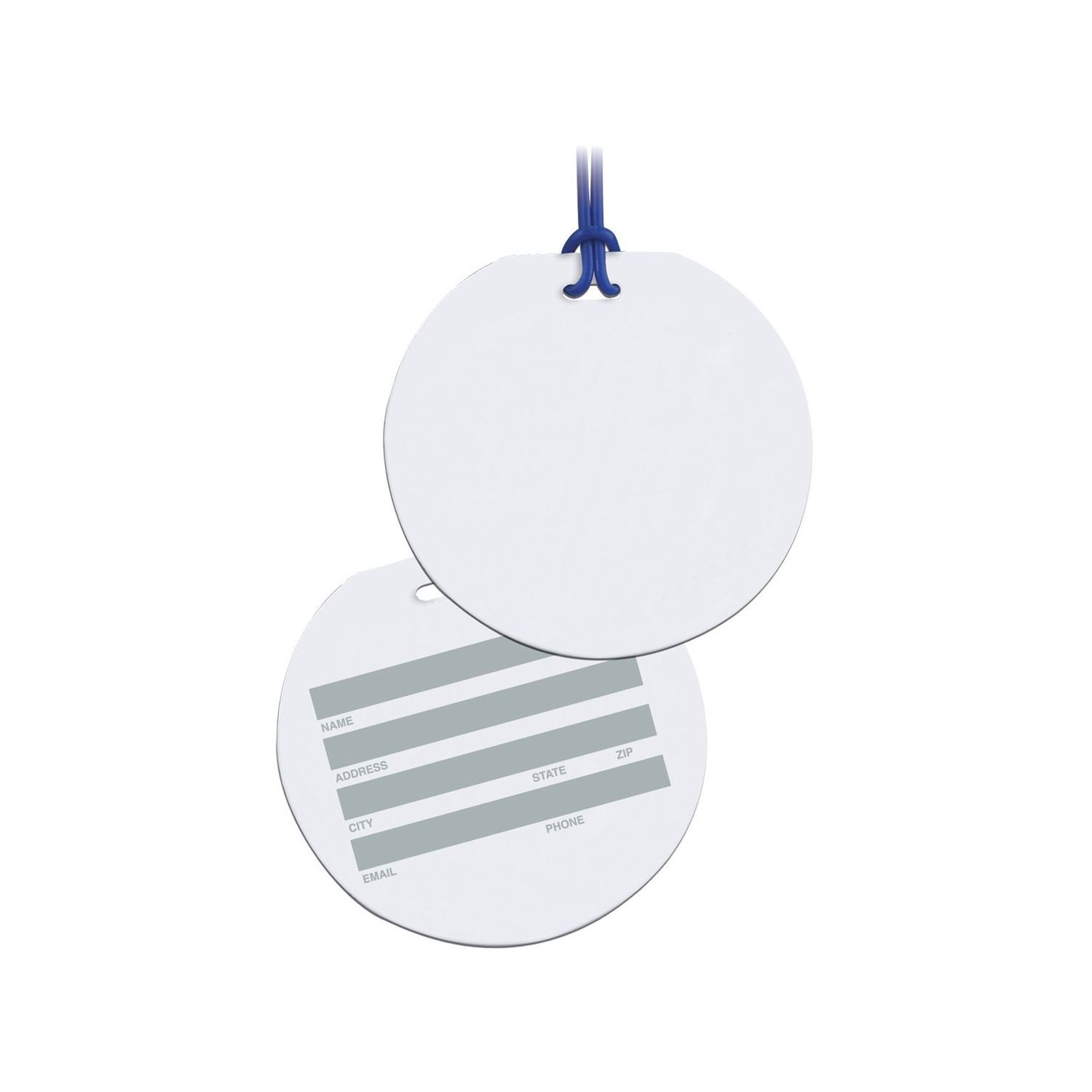 Picture of Round Celebrity Bag Tag - 4CP