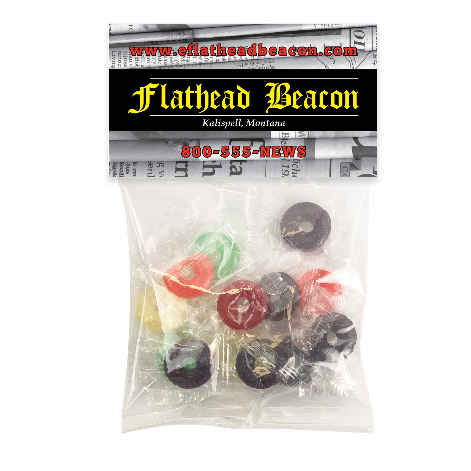 Picture of Small Snack Bag with Header Card Premium Fill