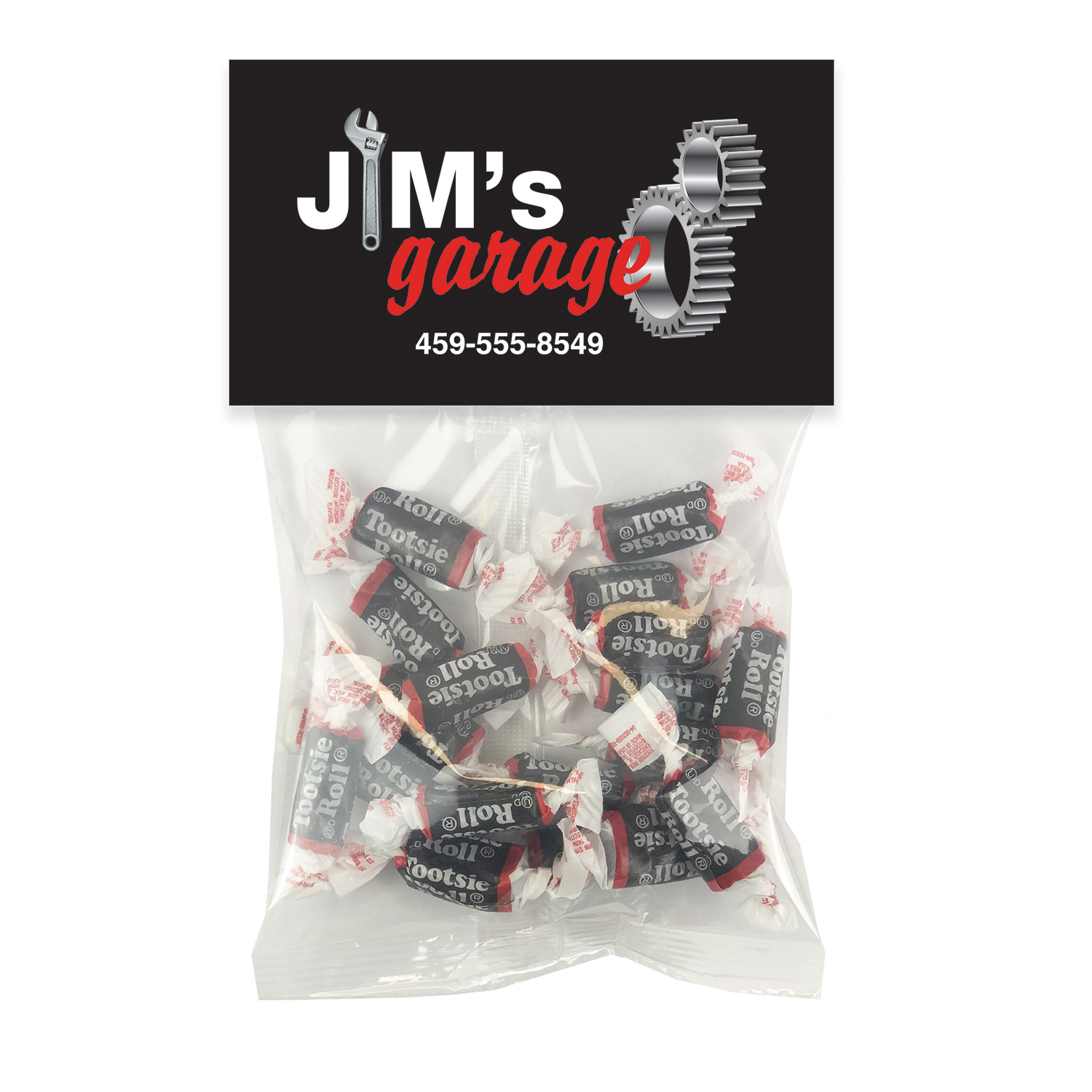 Picture of Small Snack Bag with Header Card Standard Fill