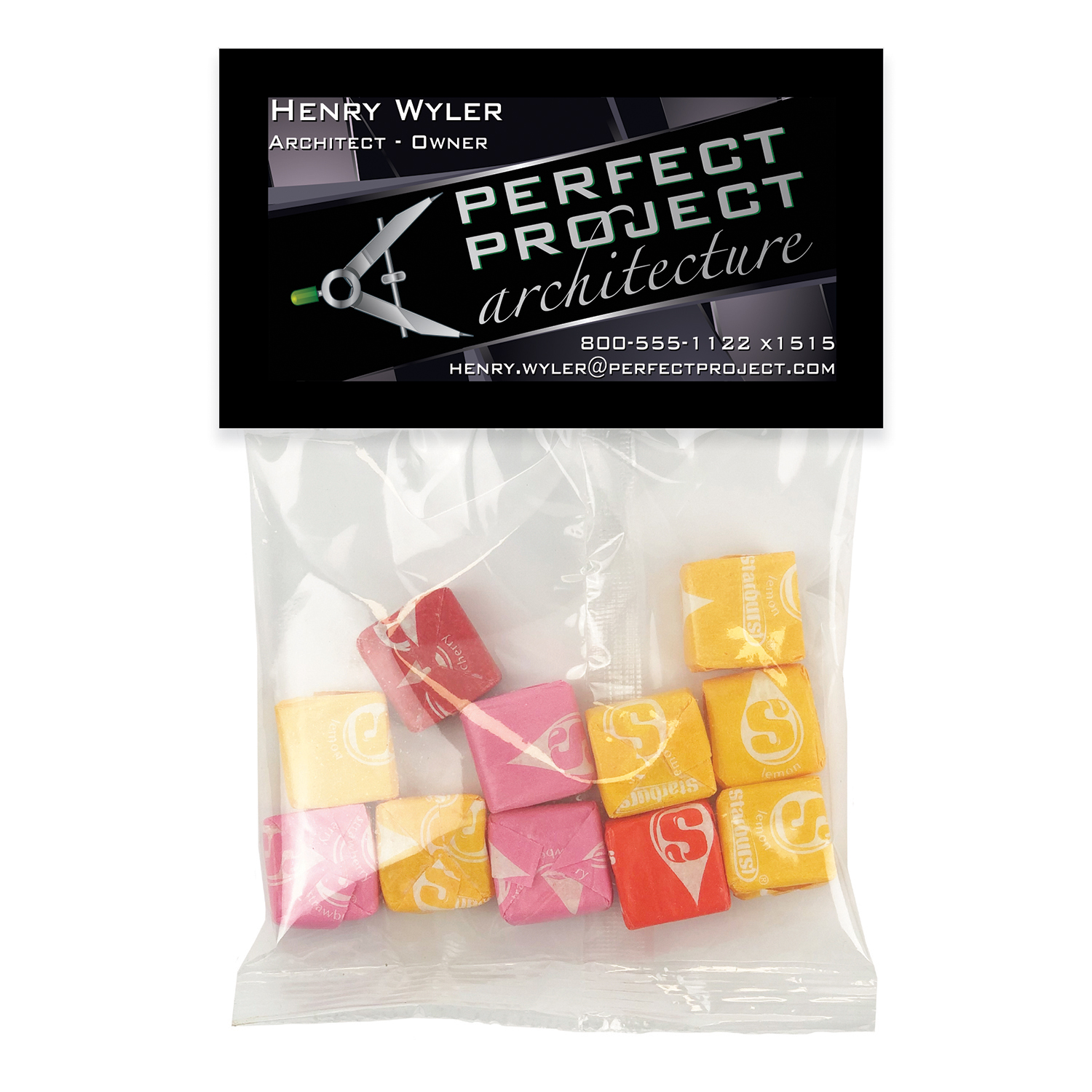 Picture of Small Snack Bag with Header Card Standard Fill