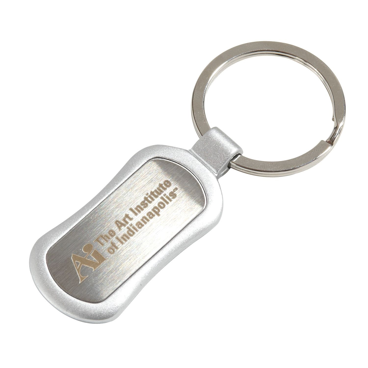 Picture of Oval Metal Keytag