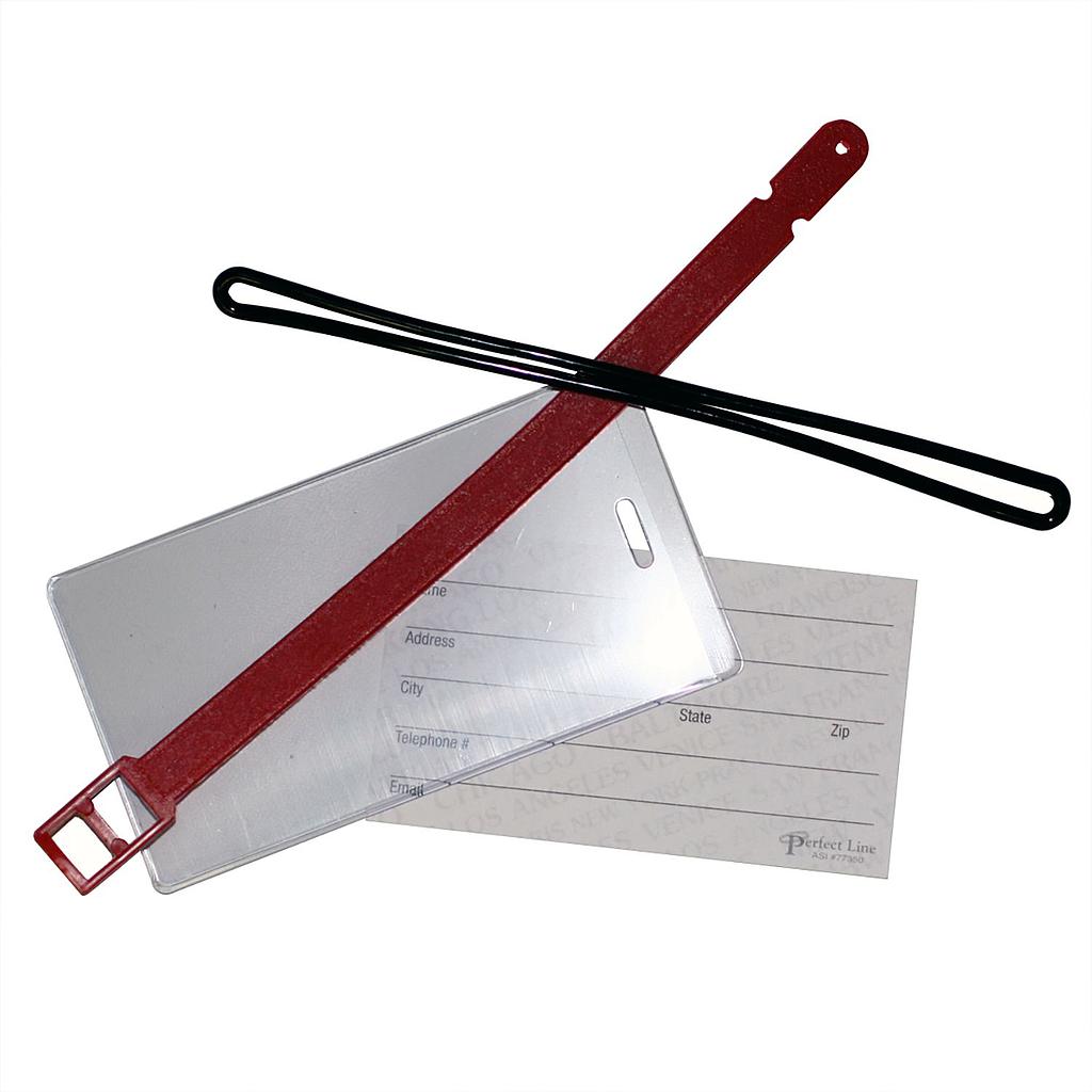 Picture of Clear Rigid Vinyl Tag