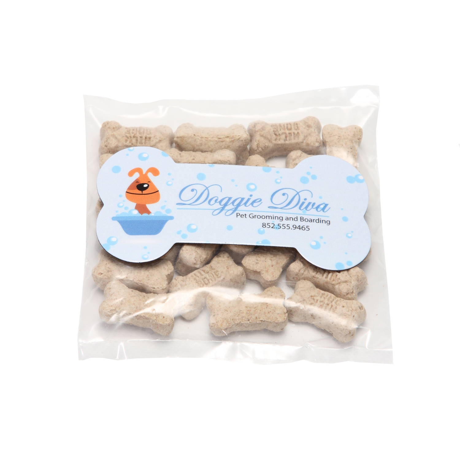 Picture of Mini Snack Bag with Bone Magnet Pet Fill