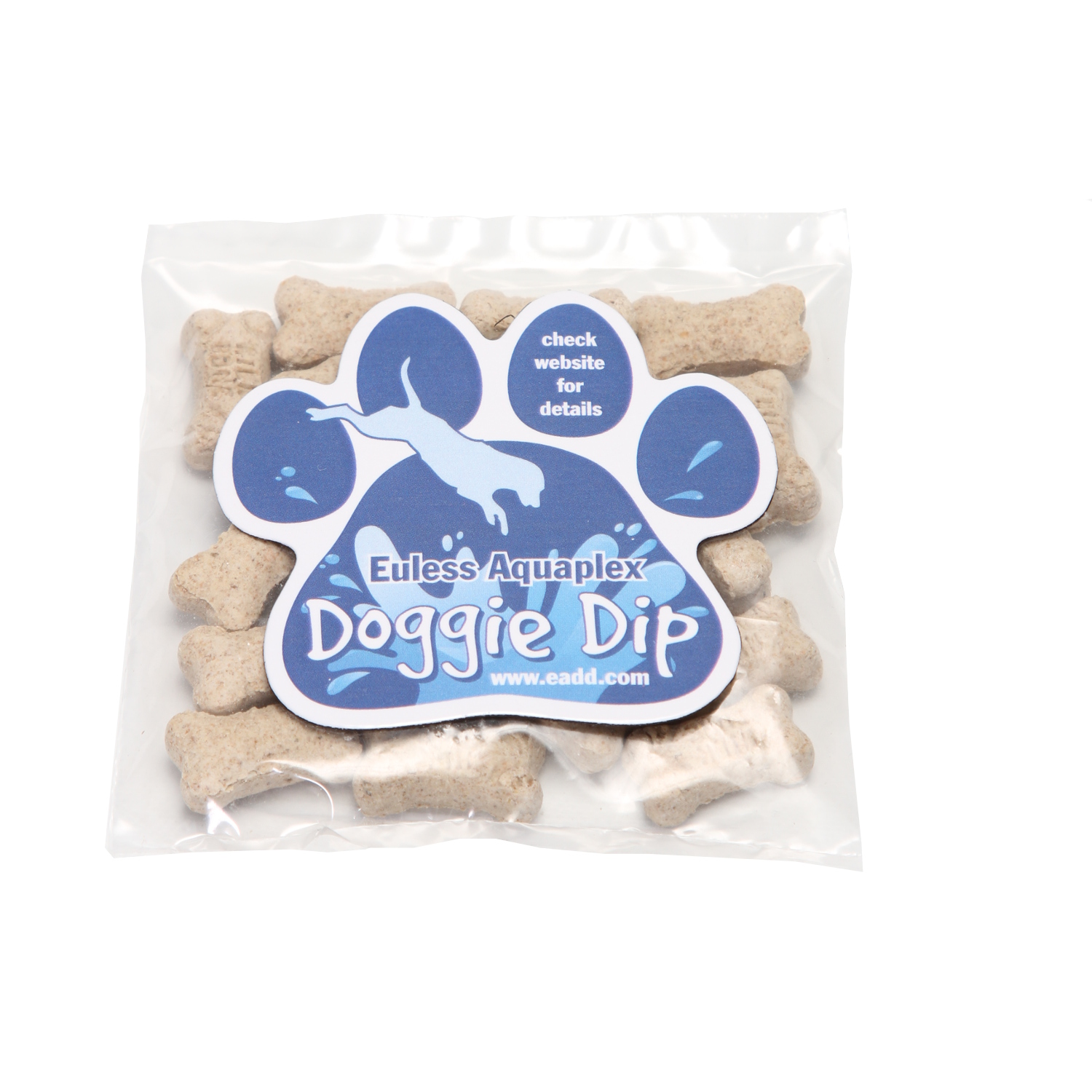 Picture of Mini Snack Bag with Paw Magnet Pet Fill