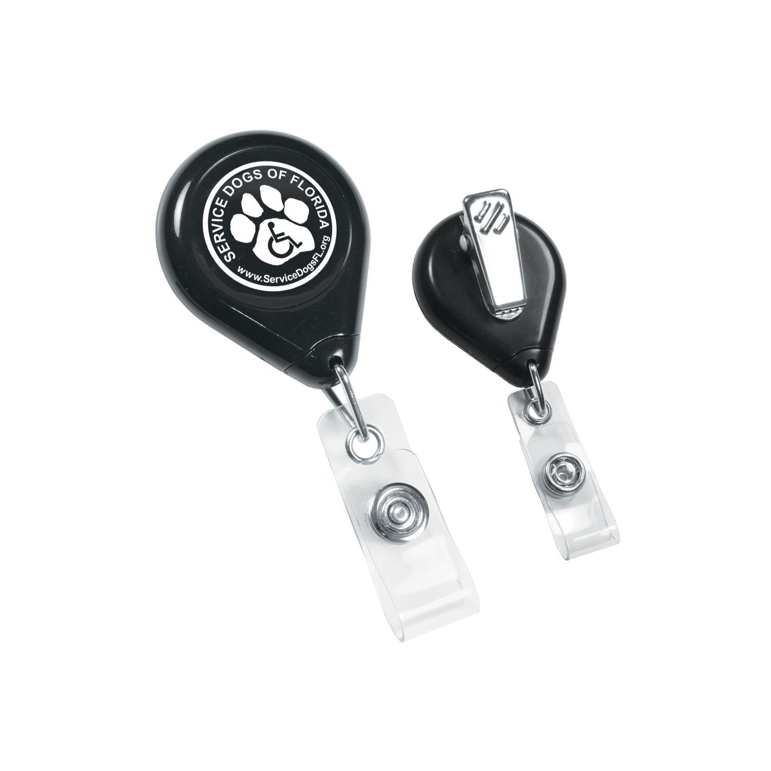 Picture of Tear Shape Retractable Badge Holder
