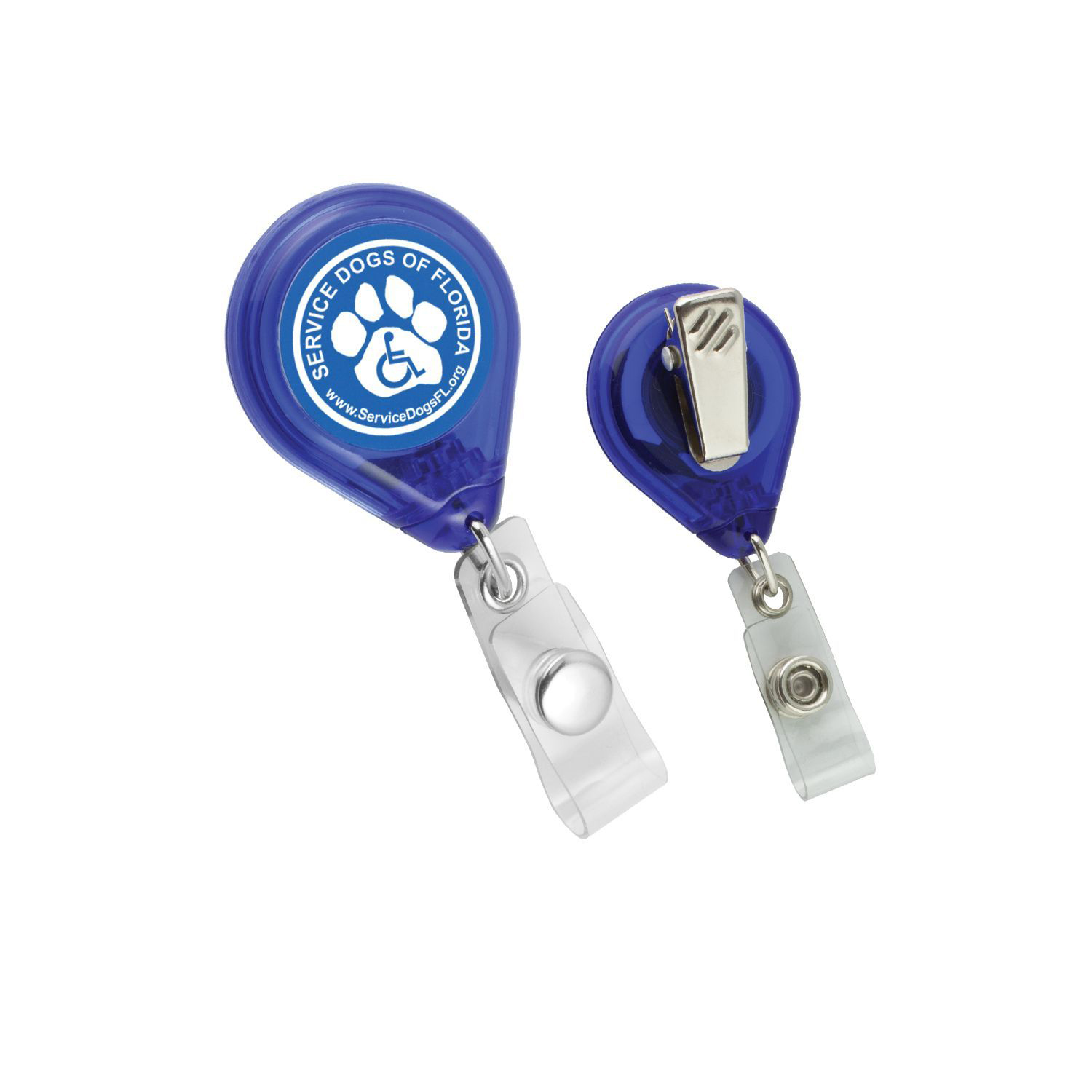 Picture of Tear Shape Retractable Badge Holder