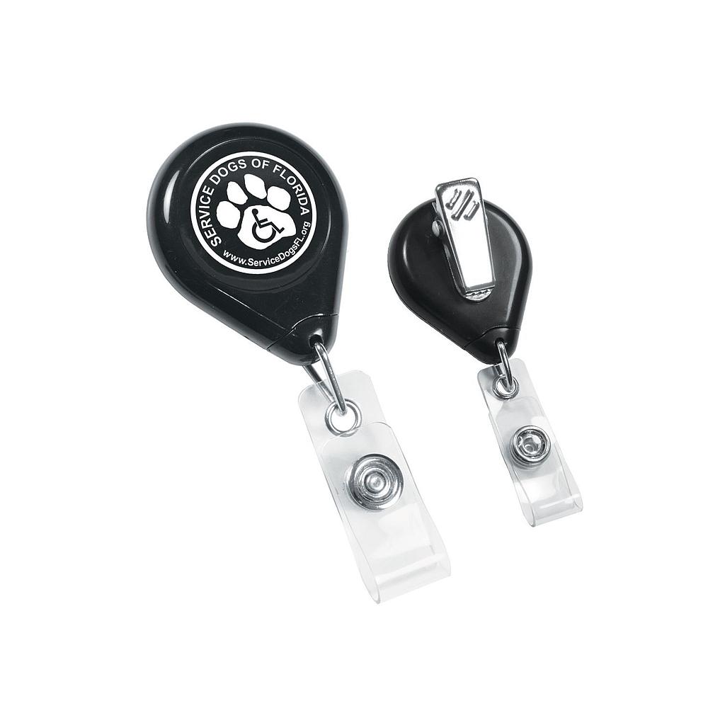 Picture of Tear Shape Retractable Badge Holder