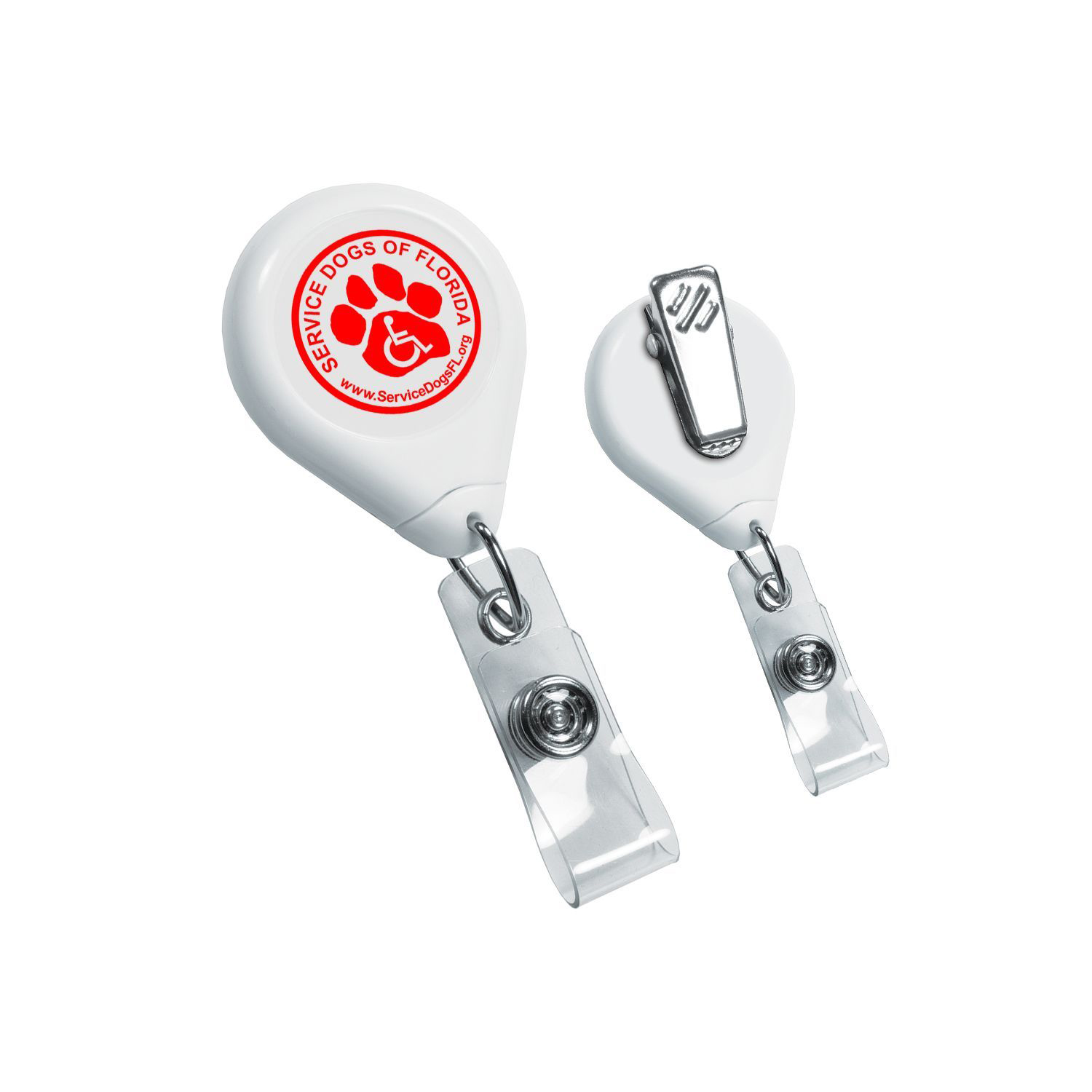 Picture of Tear Shape Retractable Badge Holder