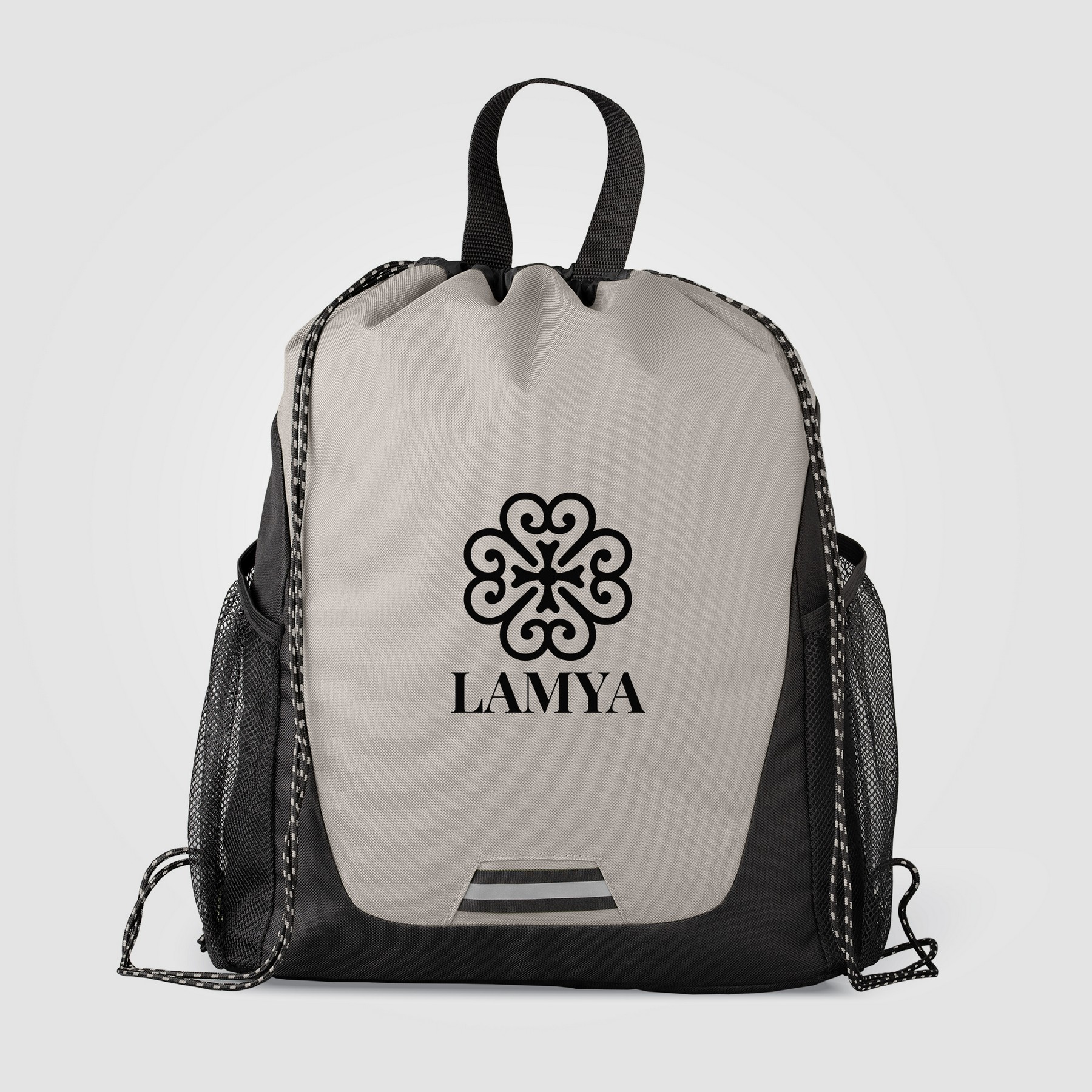 Picture of Jotun Recycled Polyester Pocketed Drawstring Bag - 2.6 gal