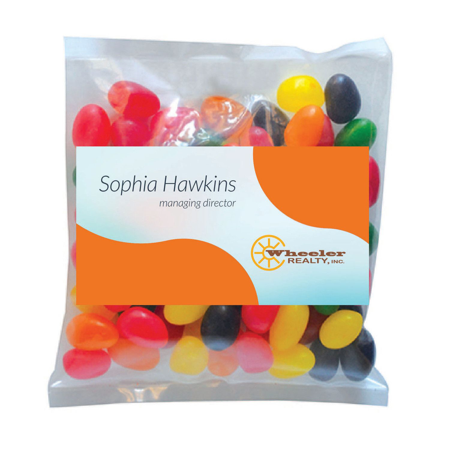 Picture of Small Snack Bag with Rectangle Magnet Standard Fill